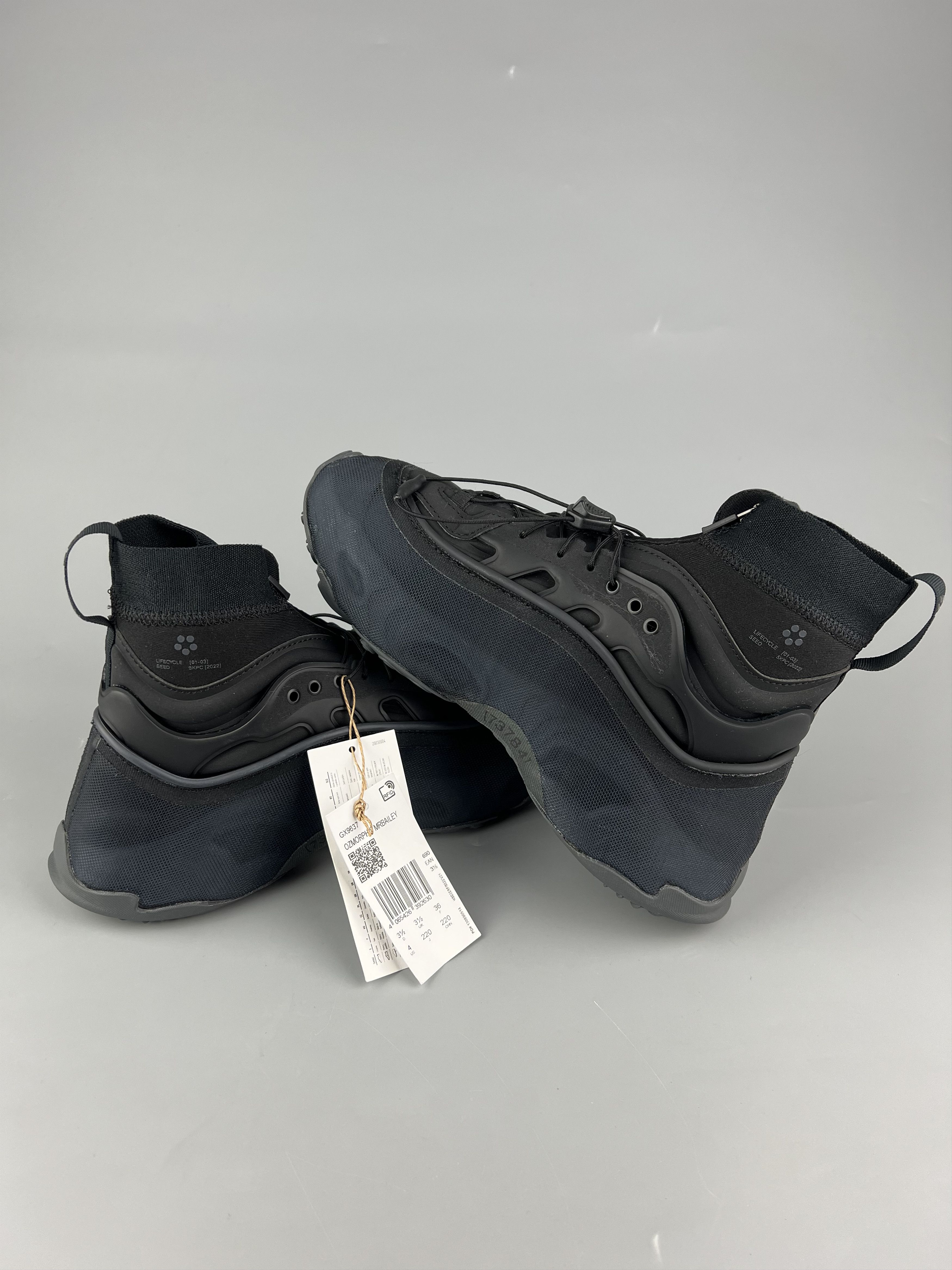 Adidas Adidas Ozmorphis x Mr Bailey Black Women's Sneakers Size US 4.5 / IT 34.5 - 5 Thumbnail