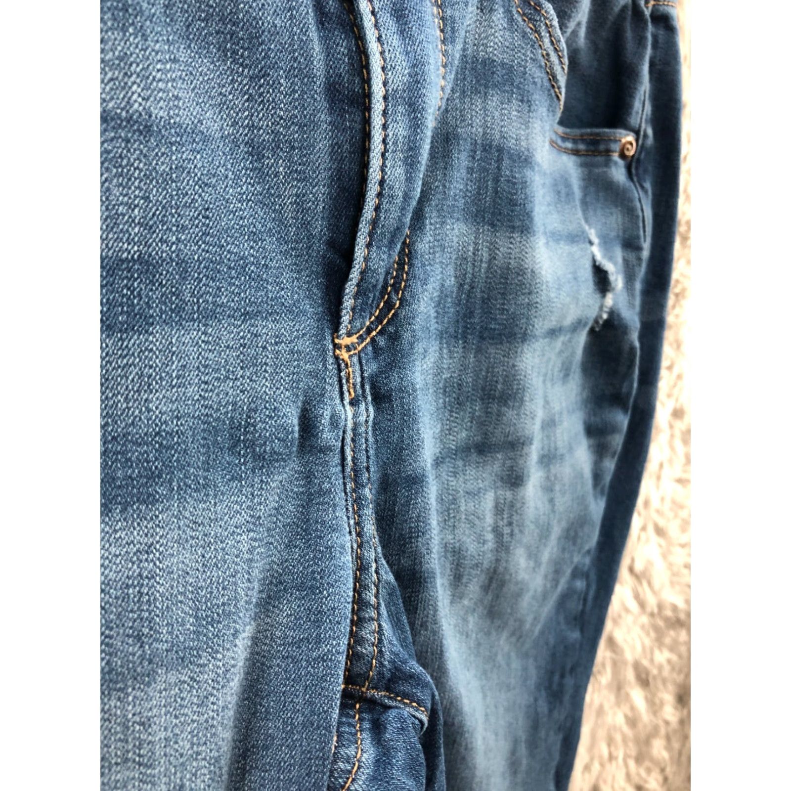 Vintage Sonoma Jeans Skinny Womens Size 6 Medium Wash Blue Flaw Curvy Best Visibility Size 28" / US 6 / IT 42 - 7 Thumbnail
