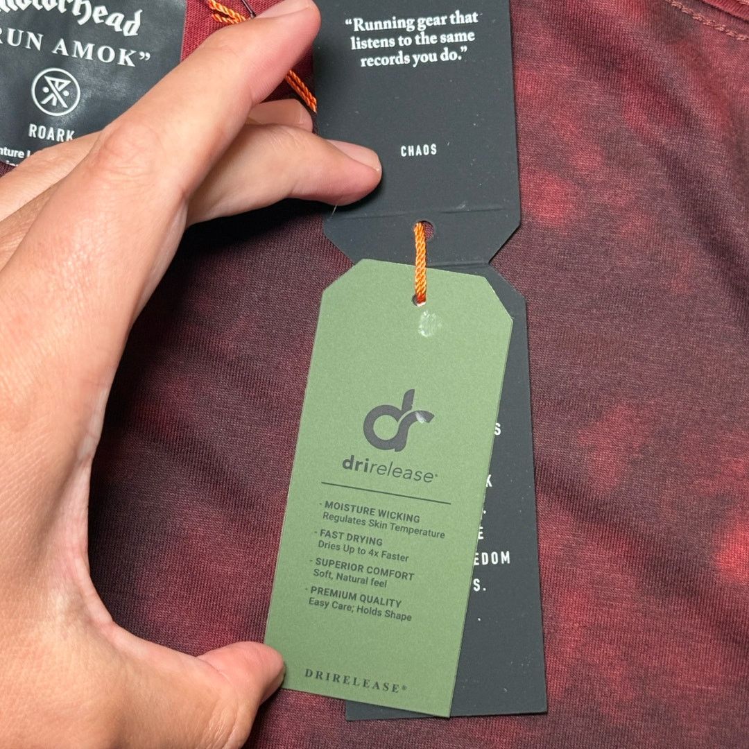 Roark Roark 'Motorhead' Mathis Core SS Active Tee Size S NWT Size US S / EU 44-46 / 1 - 4 Thumbnail