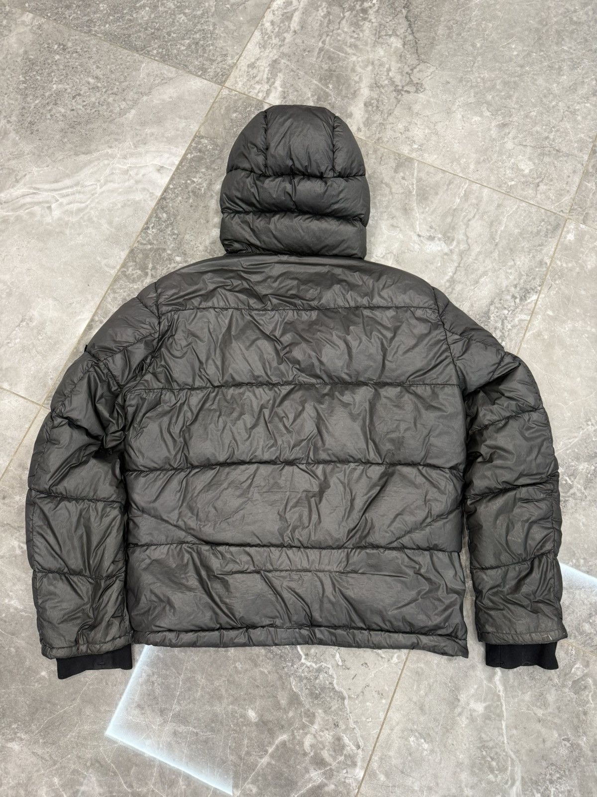 Stone Island Vintage Stone Island Garment Dyed Down Jacket 90s Casual Size US XL / EU 56 / 4 - 5 Thumbnail