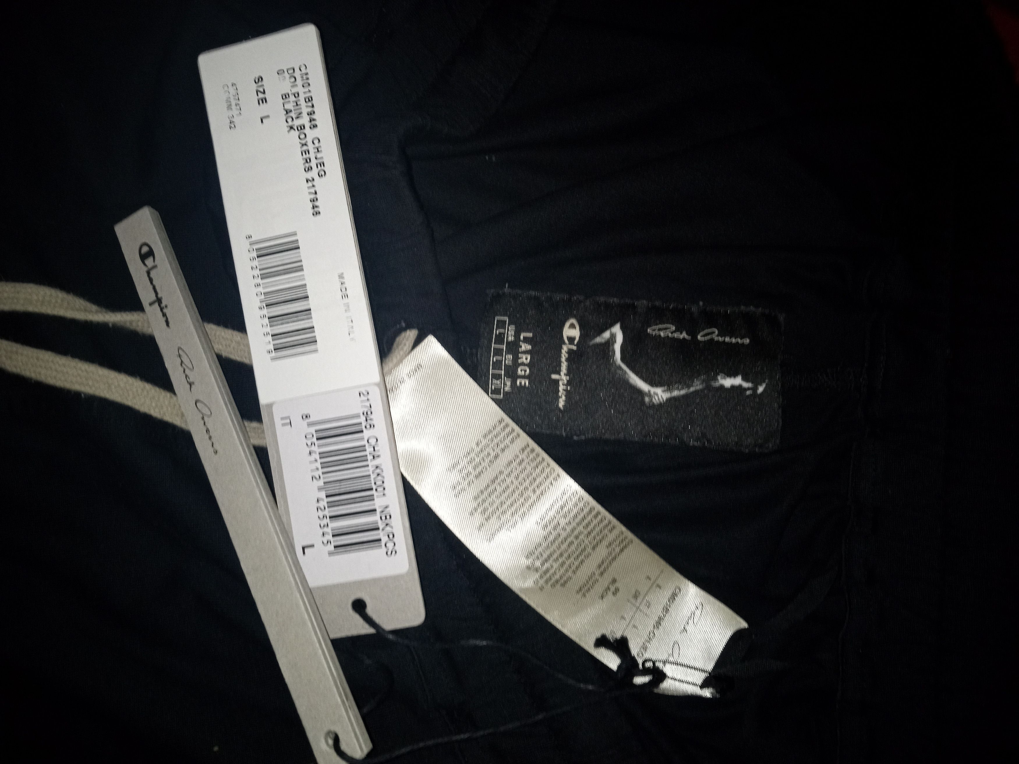 Champion × Rick Owens RICK OWENS X CHAMPION SHORTS BOXER STYLE Size US 34 / EU 50 - 7 Thumbnail