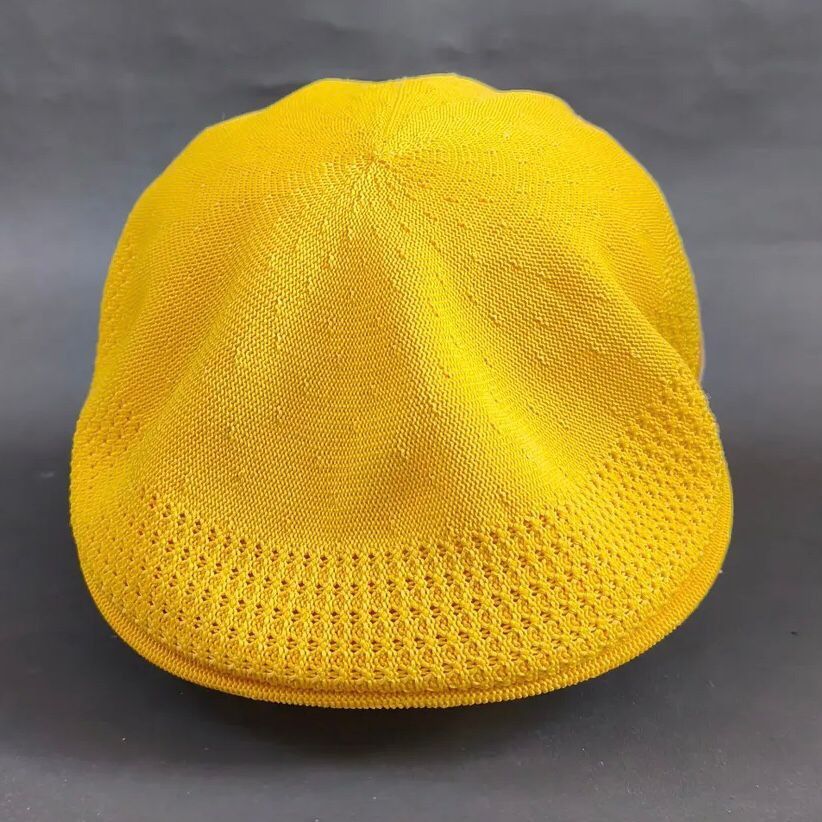 Kangol Kangol yellow Flatcap iconic newsboy cap Size ONE SIZE - 3 Thumbnail
