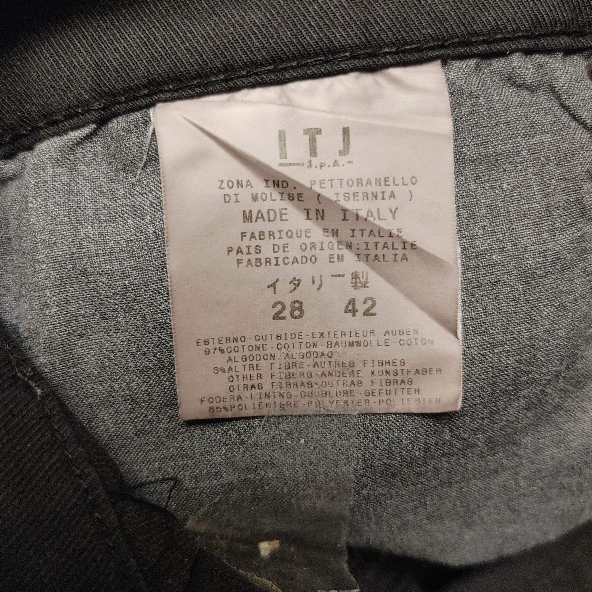Other Gian Franco Ferre Jeans Women's Black Denim Straight Leg Jea Size 28" / US 6 / IT 42 - 5 Thumbnail