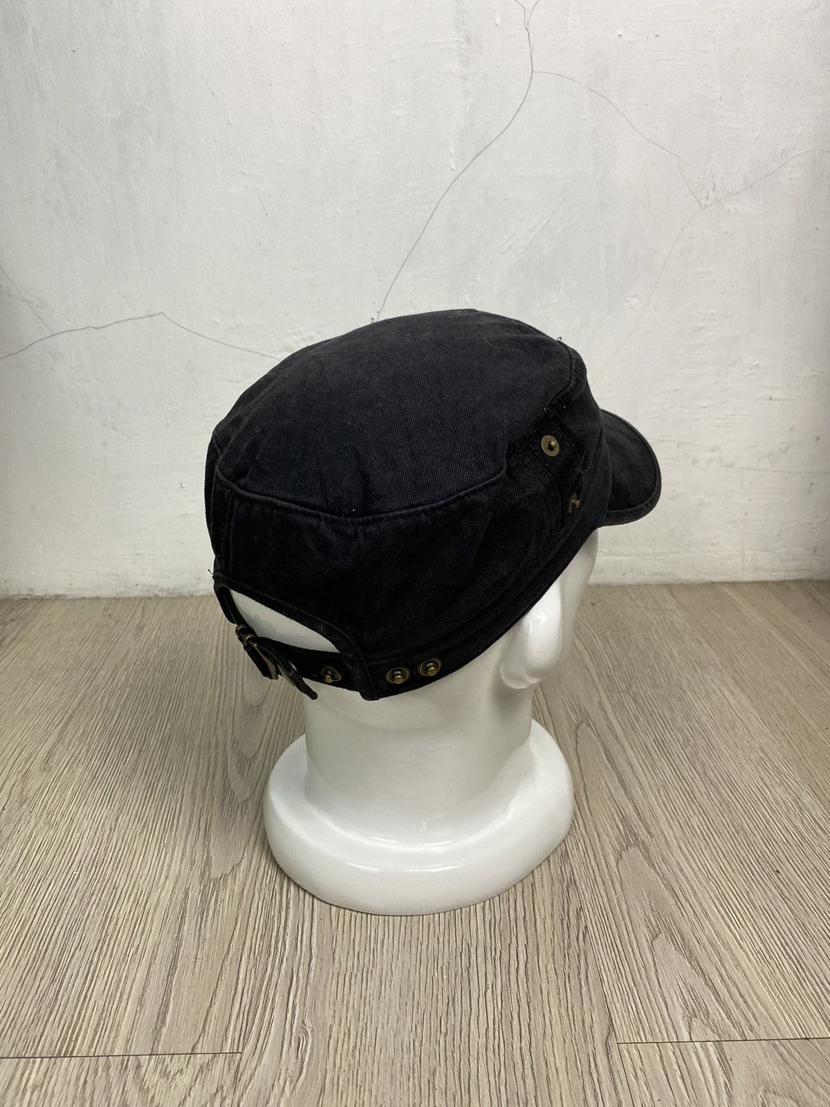 If Six Was Nine × Japanese Brand × Le Grande Bleu (L.G.B.) 2000s Cadet Studed distressed pocket hat Size ONE SIZE - 2 Thumbnail