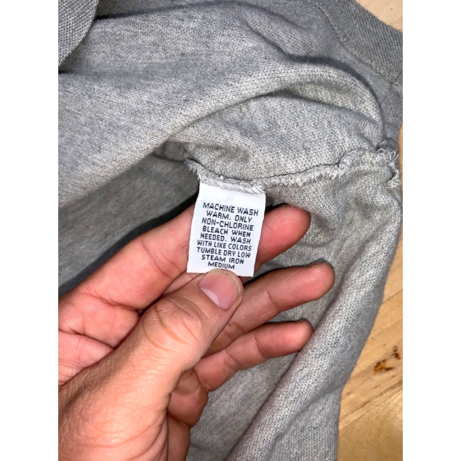 Polo Ralph Lauren VINTAGE Polo Ralph Lauren Long Sleeve Shirt Men L Gray Casual Preppy 90s Shirt Mens L Gray Polo Ralph Lauren Size US L / EU 52-54 / 3 - 3 Thumbnail