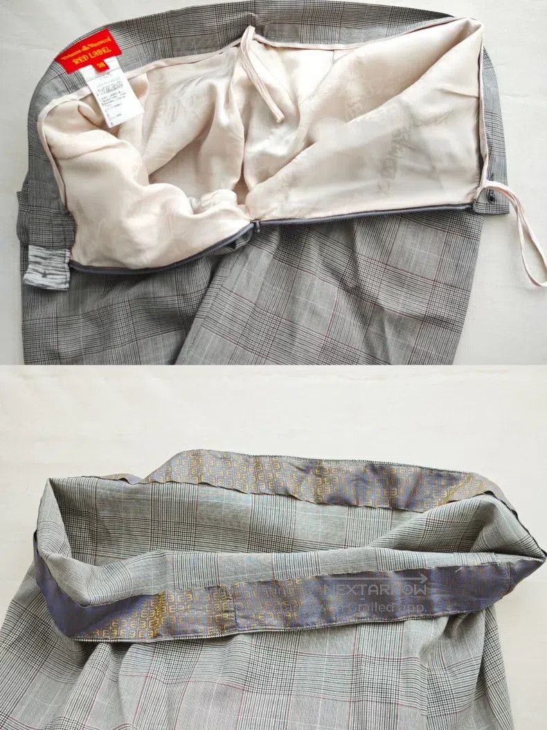 Vivienne Westwood Vivienne Westwood Gray plaid pencil skirt Size 25" / US 0 / IT 36 - 8 Thumbnail