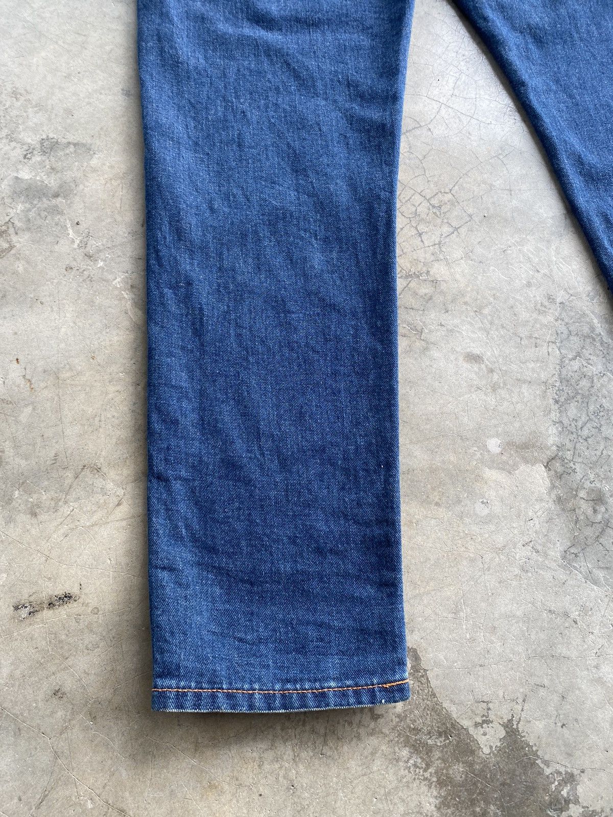 Issey Miyake × Lee × mercibeaucoup Lee x Issey Miyake Mercibeaucop High Rise Blue Jeans @122 Size US 30 / EU 46 - 6 Thumbnail