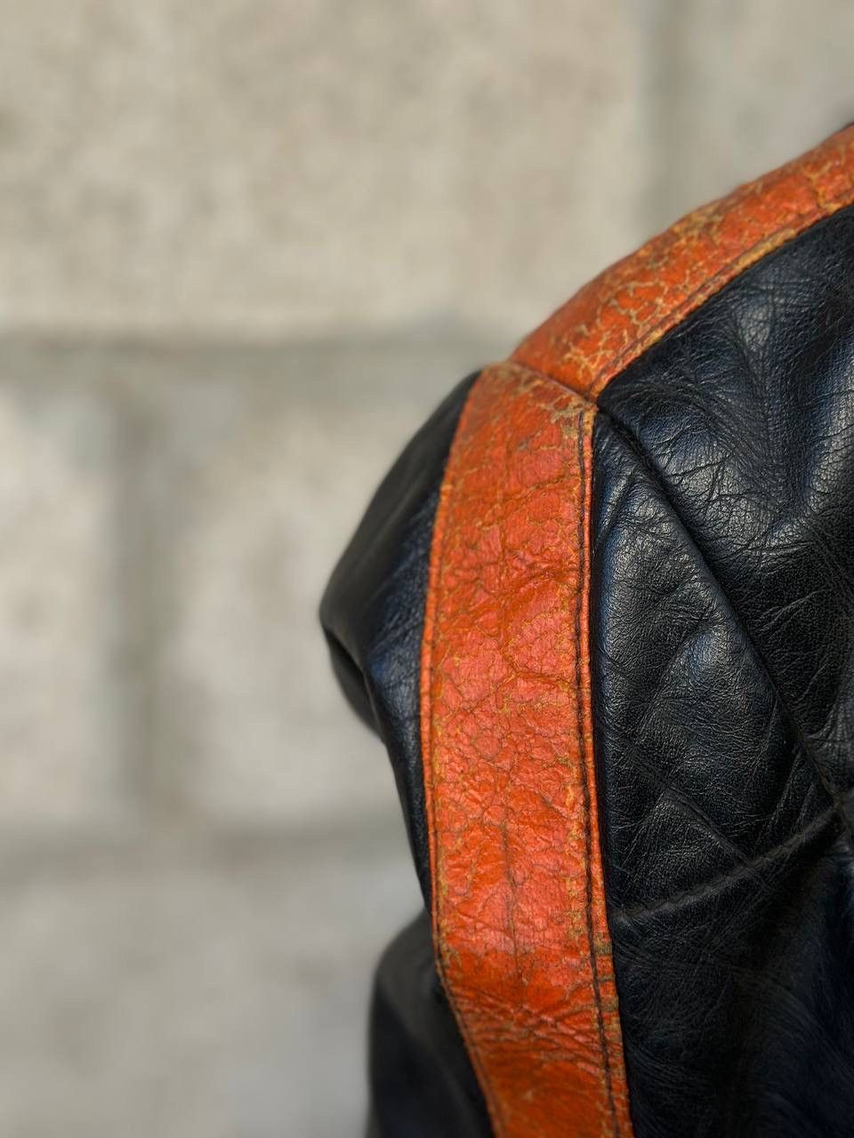 Leather VTG 60-70 Harro Moto Racing Jacket Size L- XL Distressed Size US L / EU 52-54 / 3 - 15 Thumbnail