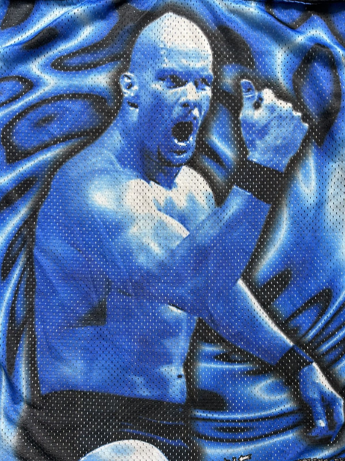 Vintage Vintage 90s WWE Stone Cold Jersey Raw is War 1999 Size US L / EU 52-54 / 3 - 2 Thumbnail