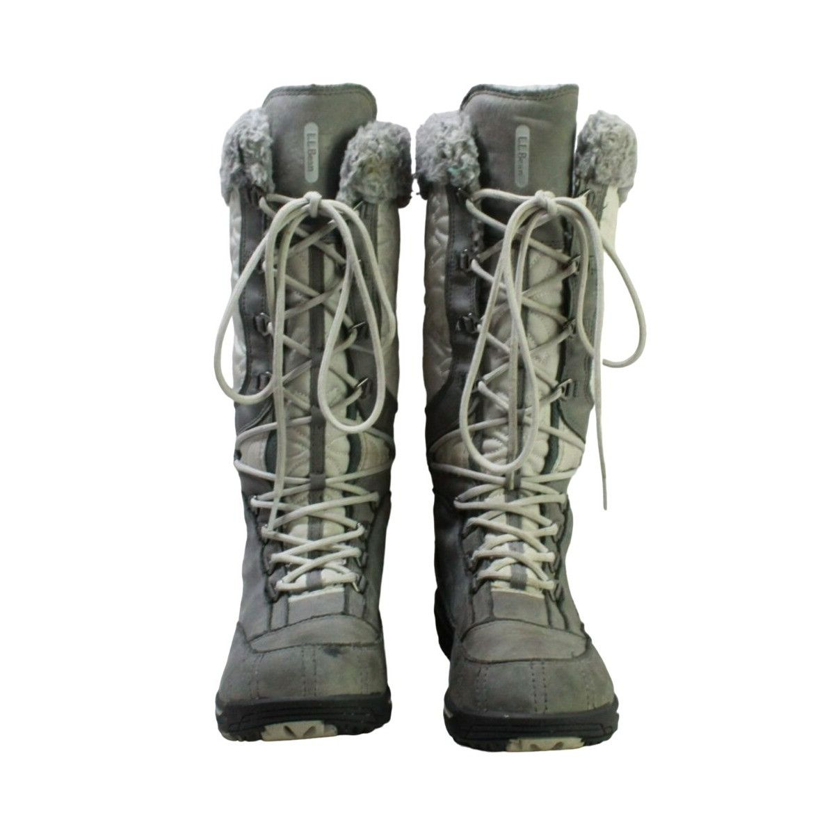 L.L. Bean × Leather LL Bean Womens Waterproof Insulated Knee High Winter Boots Size US 6.5 / IT 36.5 - 4 Thumbnail
