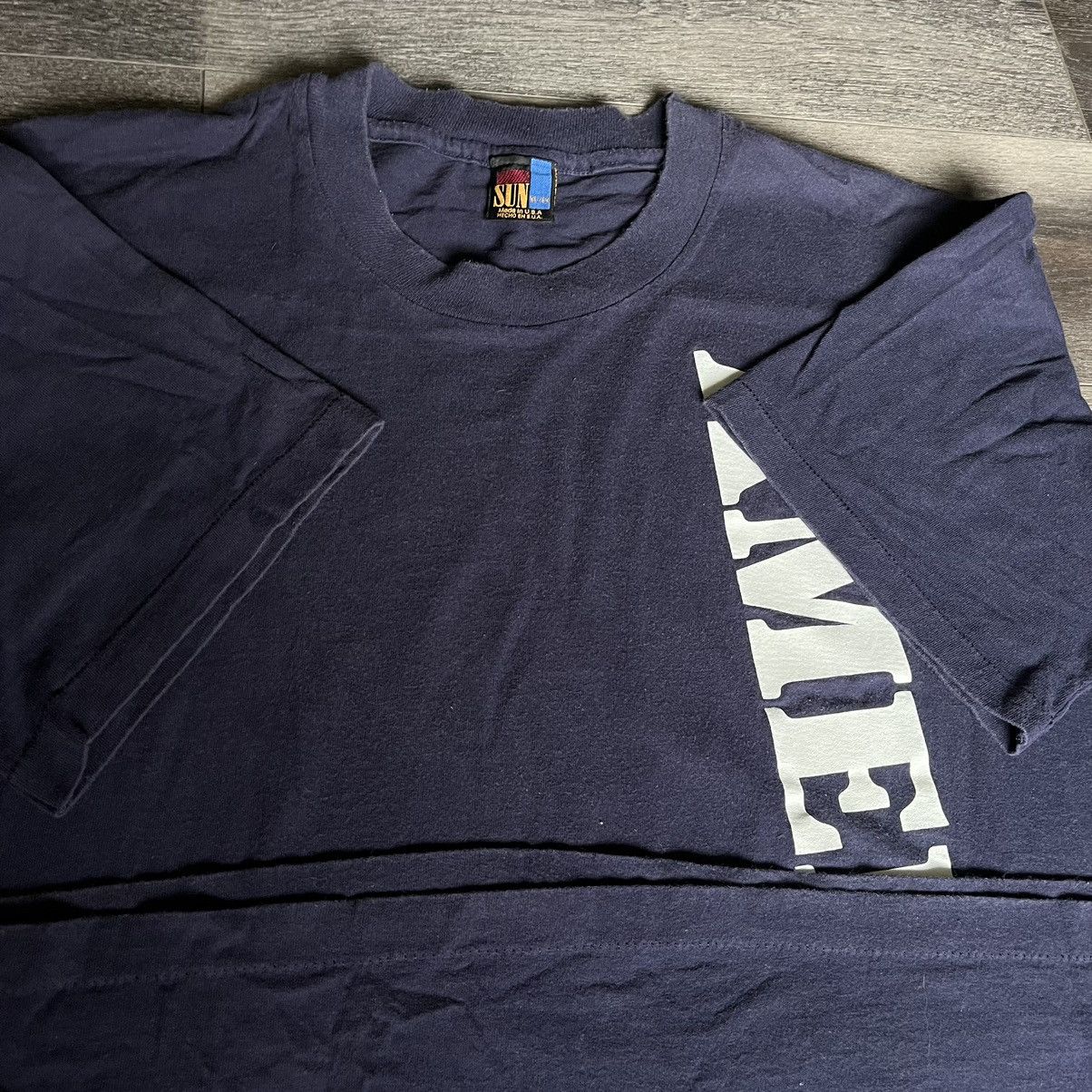 Vintage Vintage 90s Sun Sportswear America Stretch Big Logo T Shirt Size US XL / EU 56 / 4 - 6 Thumbnail