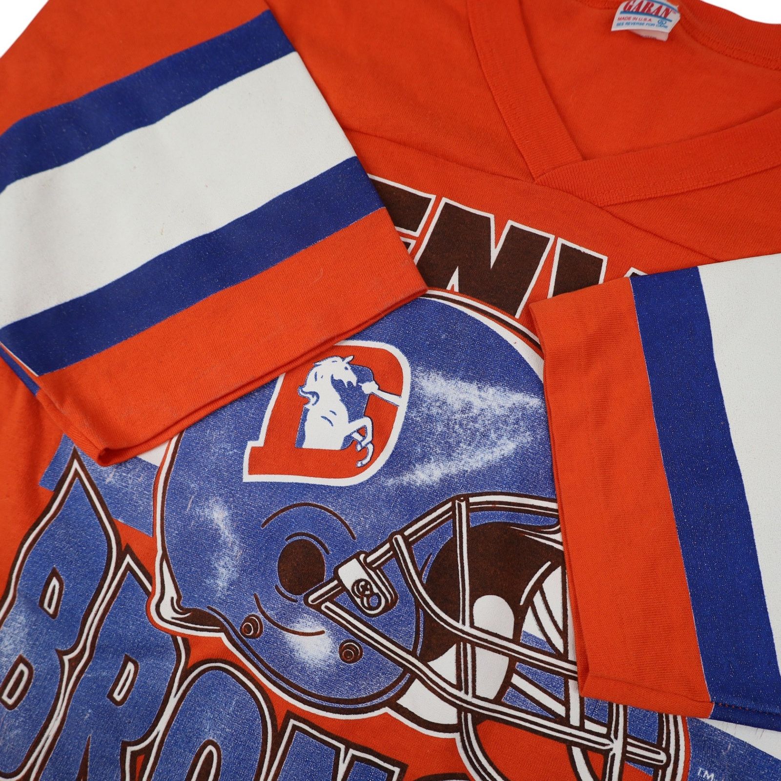 Vintage Vintage 90s Denver Broncos Graphic T Shirt Size US XL / EU 56 / 4 - 5 Thumbnail
