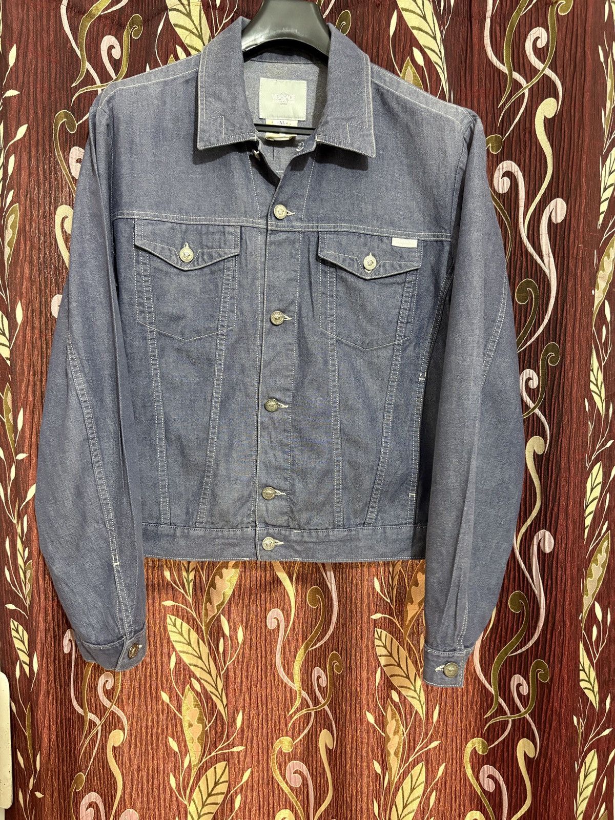 Versace Jeans Couture Versace Button Down collar Denim Jacket Size US XS / EU 42 / 0 - 8 Thumbnail