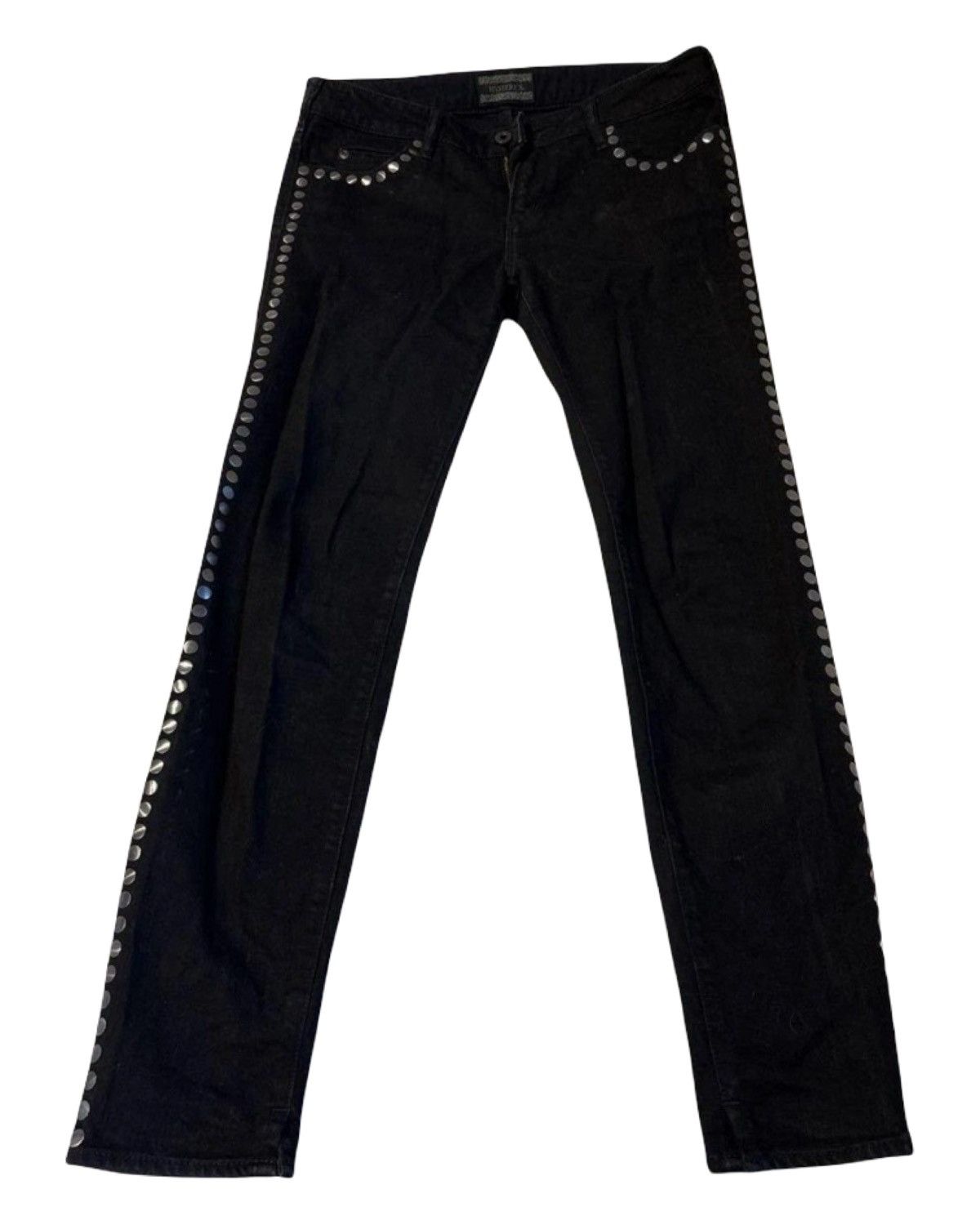 Hysteric Glamour Hysteric Glamour Black Studded Jeans | Grailed