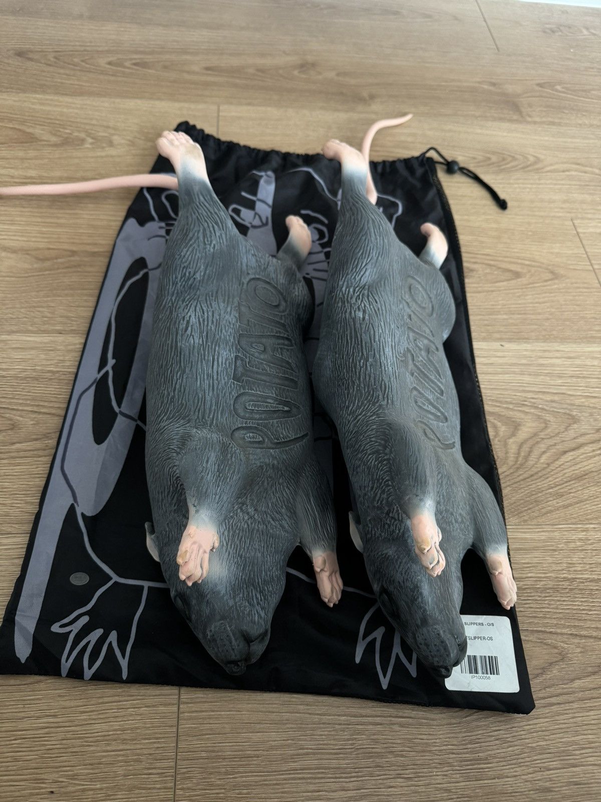 Hype × Imran Potato × Streetwear Imran Potato Rat Slippers