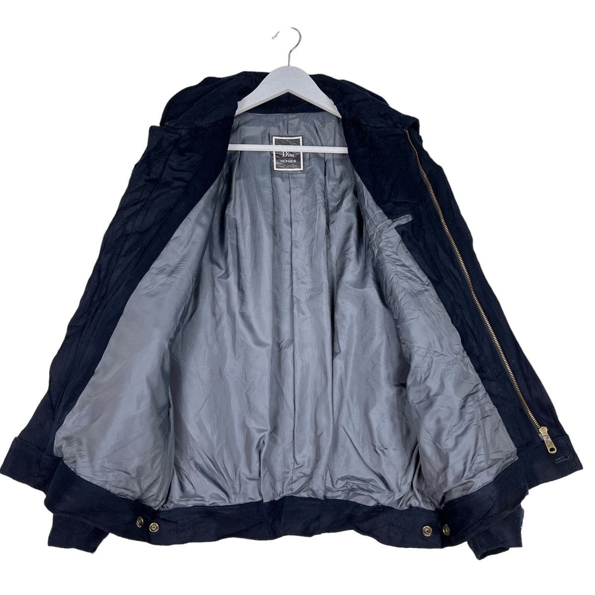 Christian Dior Monsieur 🔥 ARCHIVES CHRISTIAN DIOR MONSIEUR WOOL BOMBER JACKET Size US L / EU 52-54 / 3 - 11 Thumbnail
