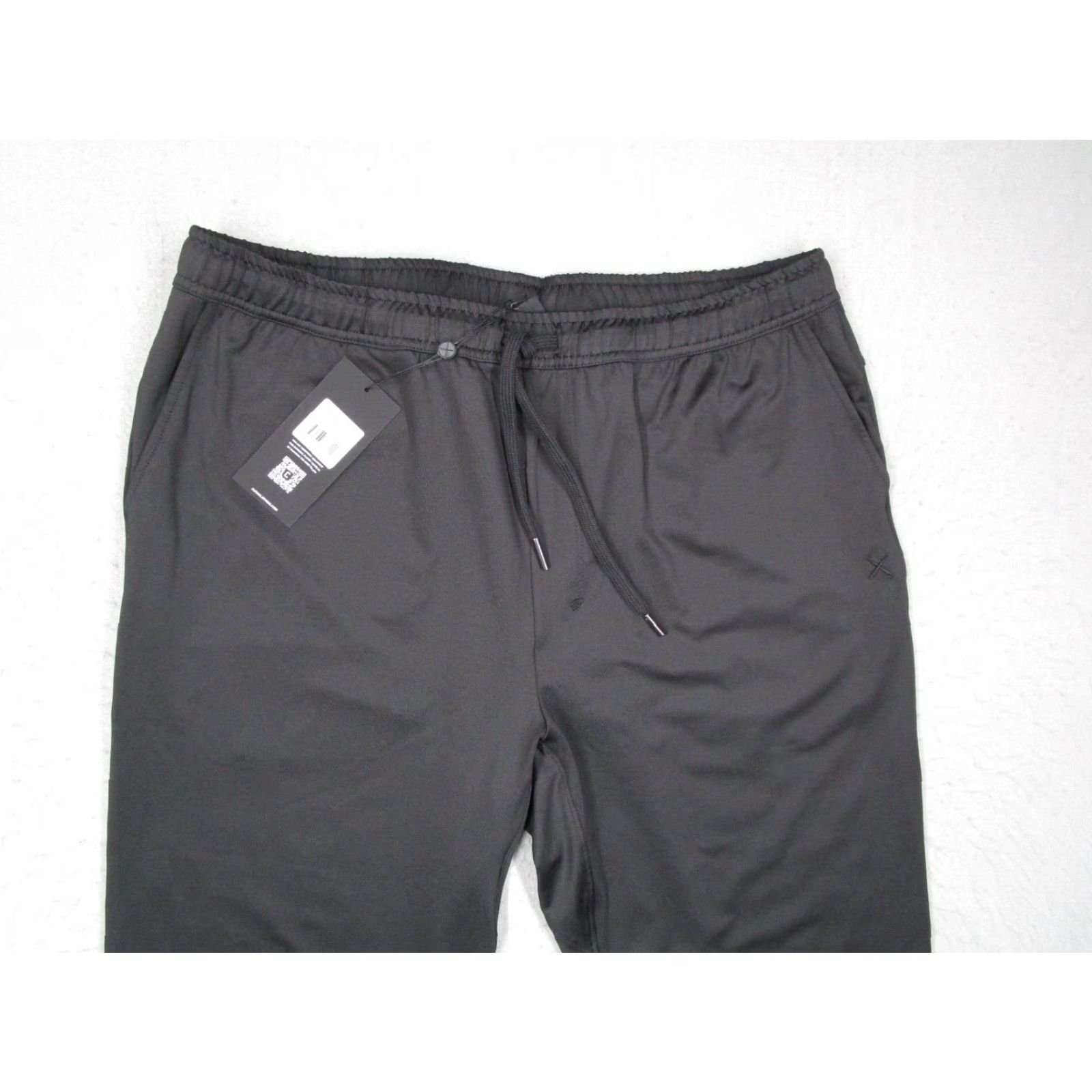 Cuts Cuts Mens Black FOUNDATION Everyday Joggers - Pants, XL, 36x29, Polyester Spandex, 5-Pocket Cargo, Tapered, Classic Fit, Drawstring, Jeans/Workwear? Size US 36 / EU 52 - 2 Thumbnail