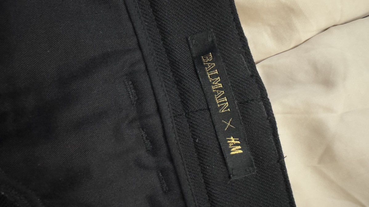 Balmain Balmain x H&M Copped Cargo Pants Size US 28 / EU 44 - 9 Thumbnail