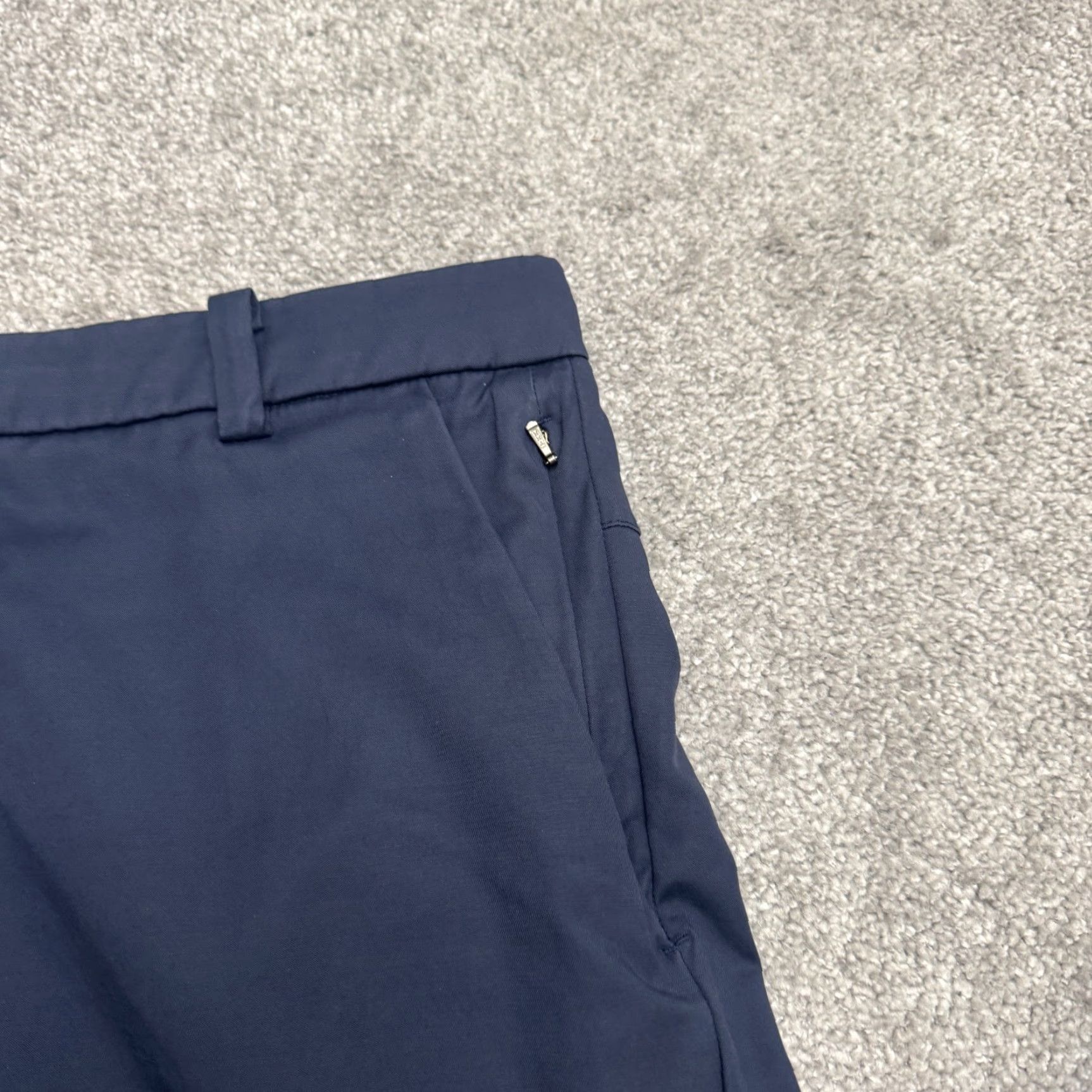 Lululemon Lululemon Commission Warstreme Slim Fit Chino Pants Men 38x32 Navy Blue Straight Size US 38 / EU 54 - 5 Thumbnail