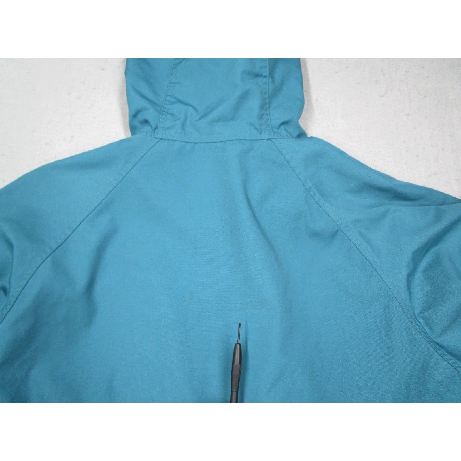 Eddie Bauer VINTAGE Eddie Bauer Women Large Blue Zip Hooded Jacket Lined Jersey Polyester Made in Hong Kong Y2K Size L / US 10 / IT 46 - 7 Thumbnail