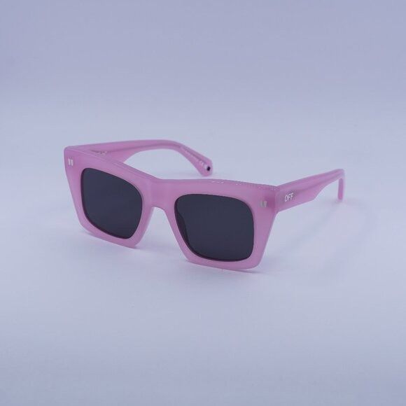 Off-White Off-White OERI13Y SELMA 3007 Sunglasses Pink Square Frame Size ONE SIZE - 2 Thumbnail