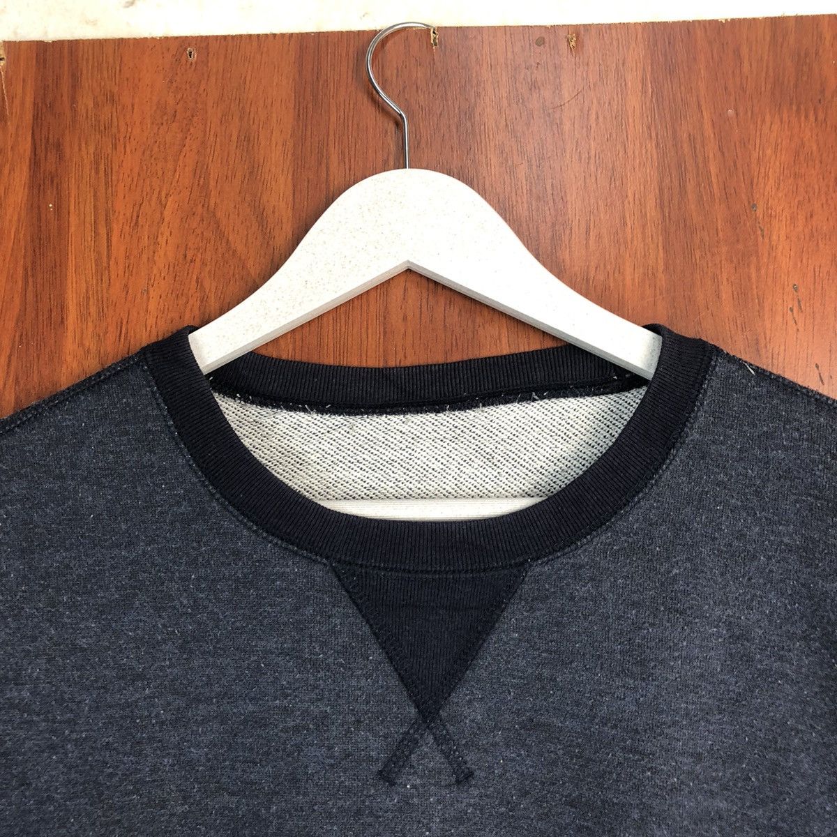 Uniqlo × Vintage Uniqlo Dark Blue Sweatshirt #7556 Size US M / EU 48-50 / 2 - 6 Thumbnail