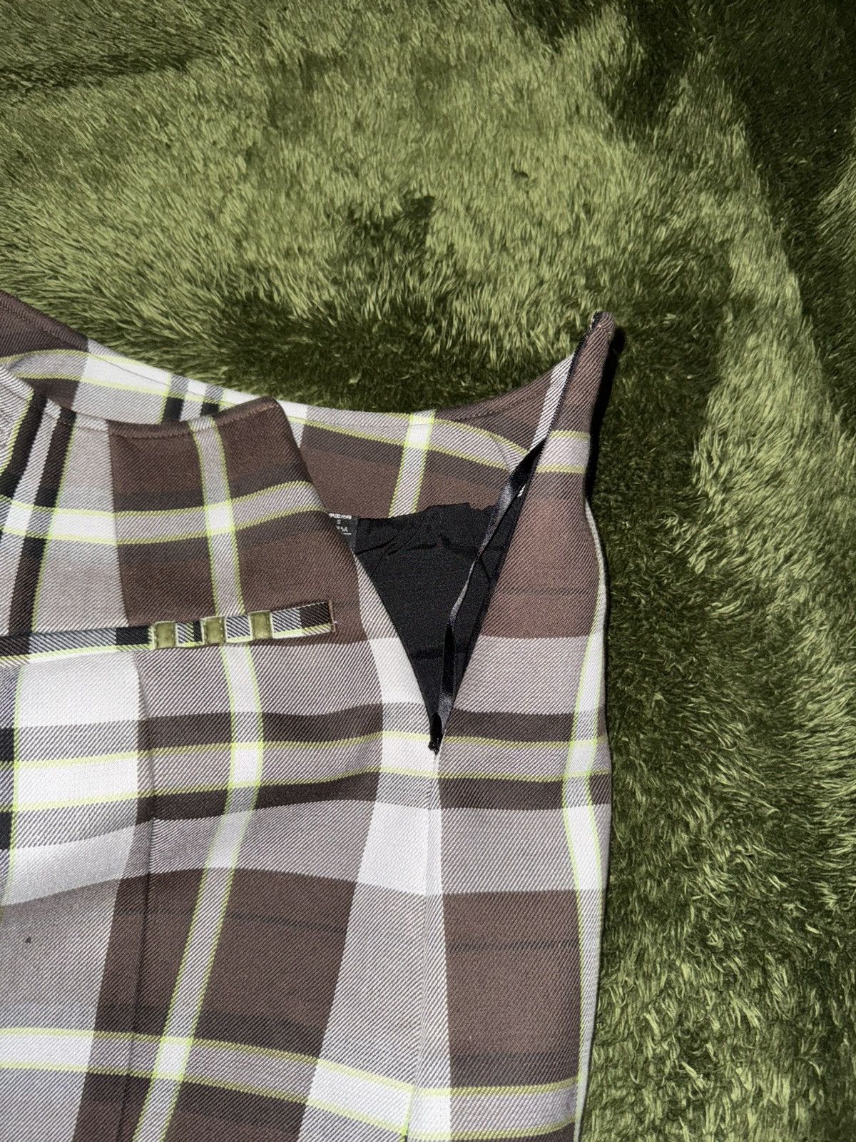 Adidas × Ivy Park [M] Adidas x IVY PARK Plaid Skirt Brown Size 28" / US 6 / IT 42 - 4 Thumbnail