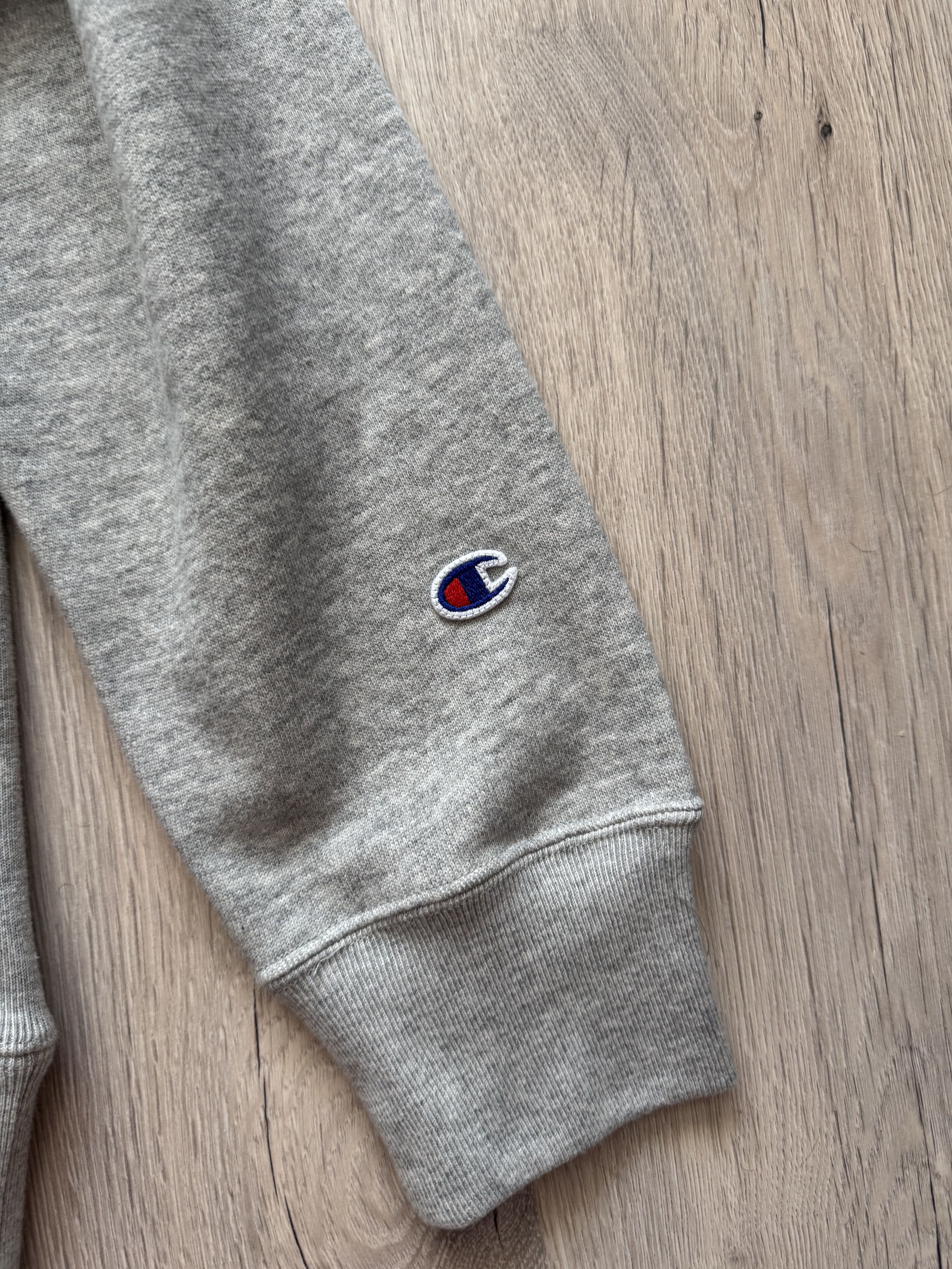 Champion Champion Japanese Reverse Weave Hoodie Grey Beams Size US L / EU 52-54 / 3 - 2 Thumbnail