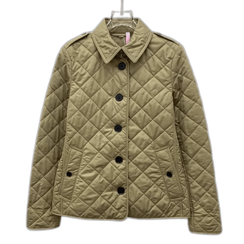 Burberry Burberry Brown Diamond Quilted Long Sleeve Jacket Size US S / EU 44-46 / 1 - 1 Thumbnail