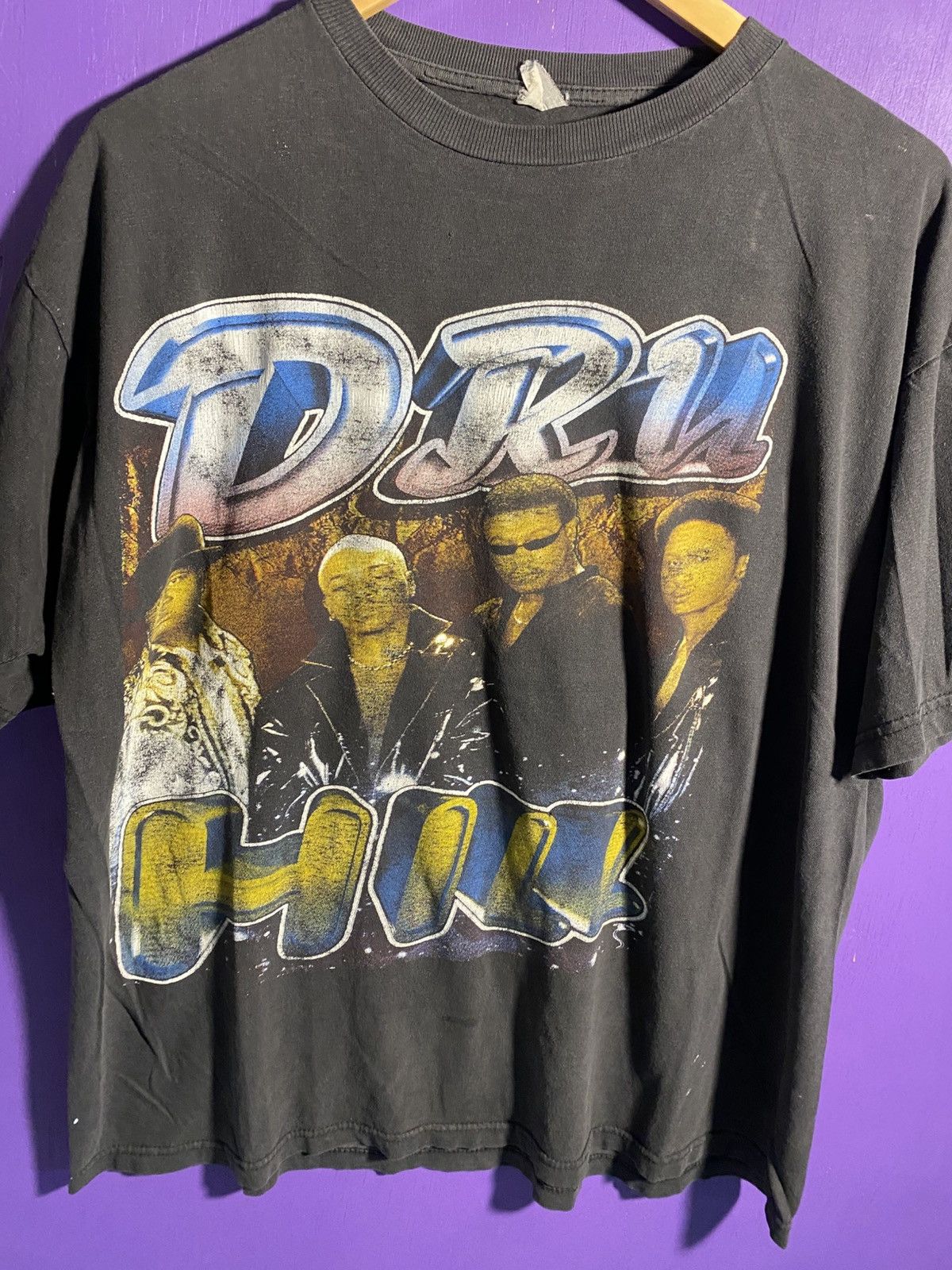 Rap Tees Vintage 90s Dru Hill somebody sleeping in my bed rap tee Size US XL / EU 56 / 4 - 3 Thumbnail