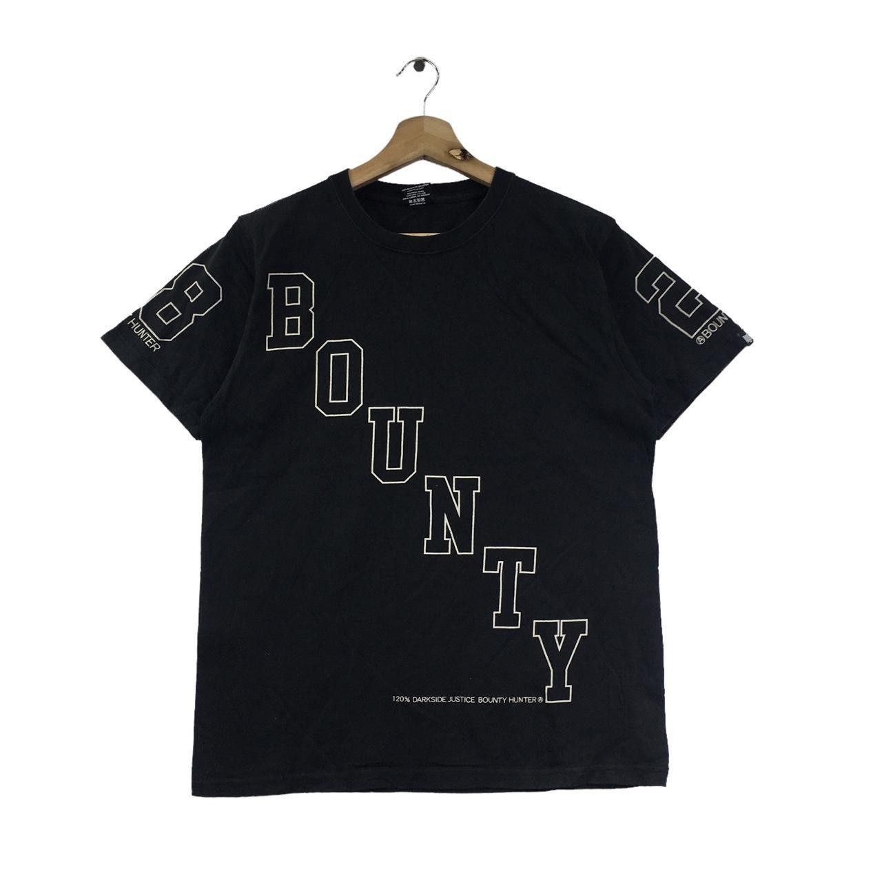 Vintage Vtg BOUNTY HUNTER JAPAN Darkside Justice Punk Tee Shirt Size US S / EU 44-46 / 1 - 1 Thumbnail
