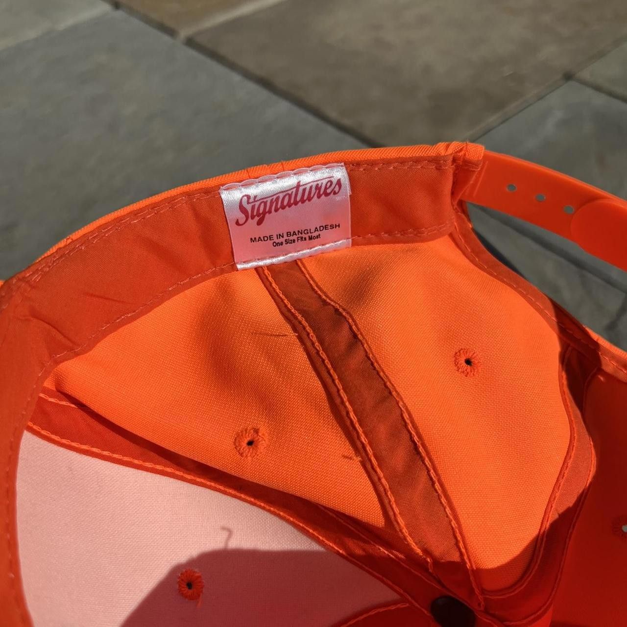 Other Nice Rack Orange Snapback Hat Size ONE SIZE - 7 Thumbnail