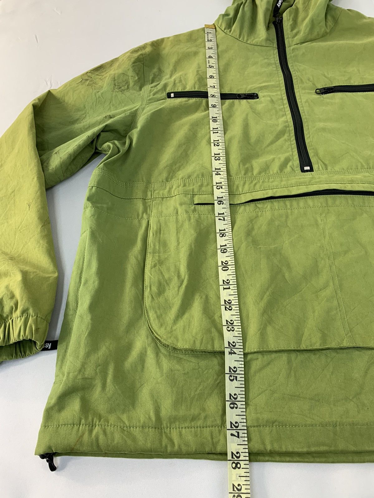 Stussy Hype Stussy Anorak Big Pocket Half Zipper Hooded Jacket Size US M / EU 48-50 / 2 - 12 Thumbnail