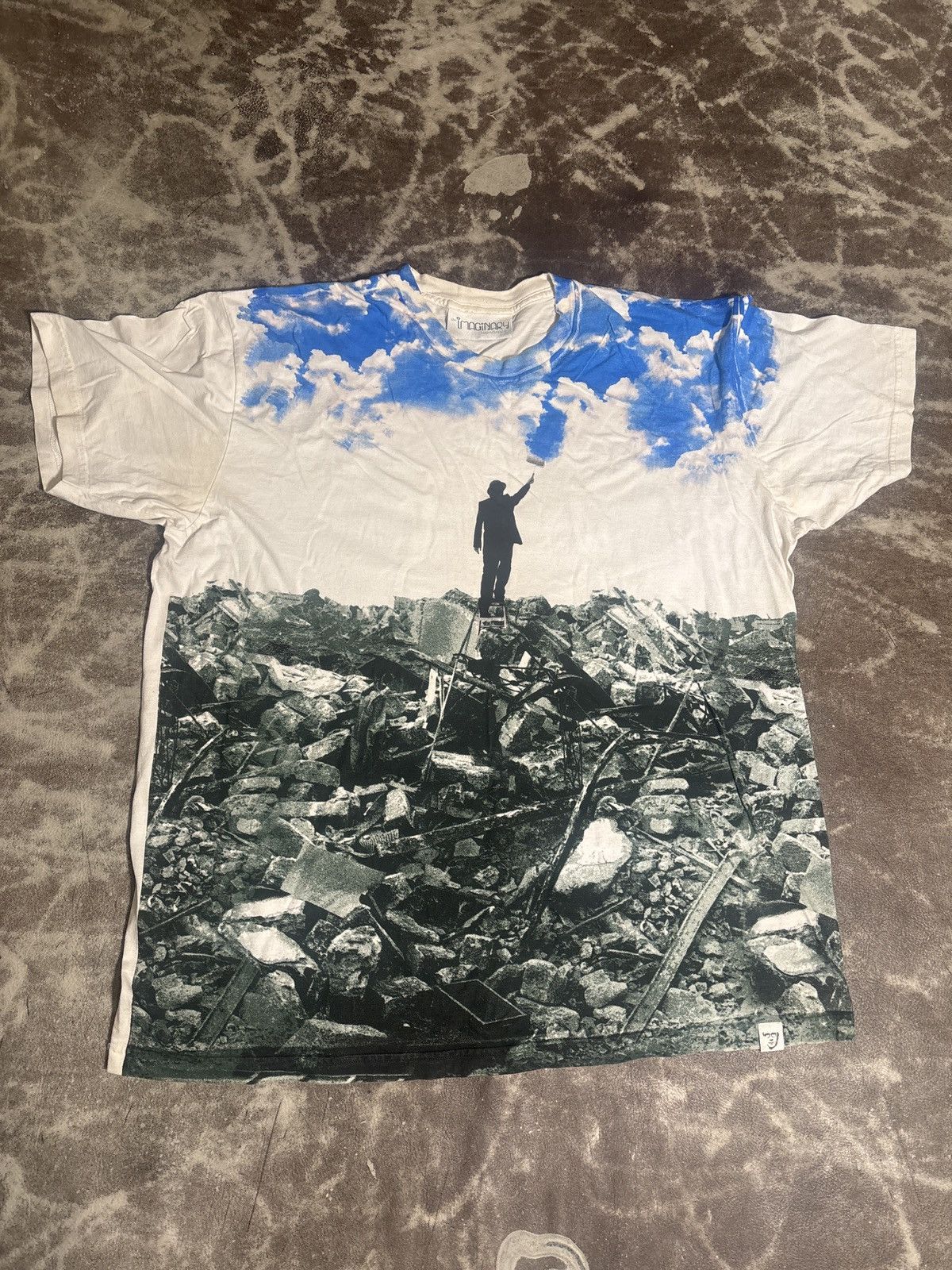 Imaginary Foundation vintage the imaginary foundation t shirt John Lennon Size US XXL / EU 58 / 5 - 1 Thumbnail