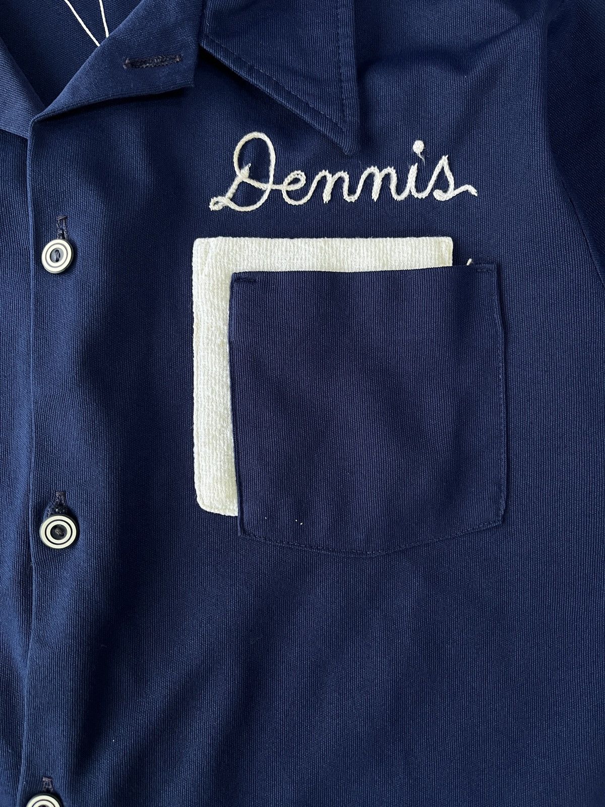 Vintage *RARE* True Vintage 1970's USA-Made Bowling Shirt Size US L / EU 52-54 / 3 - 11 Thumbnail