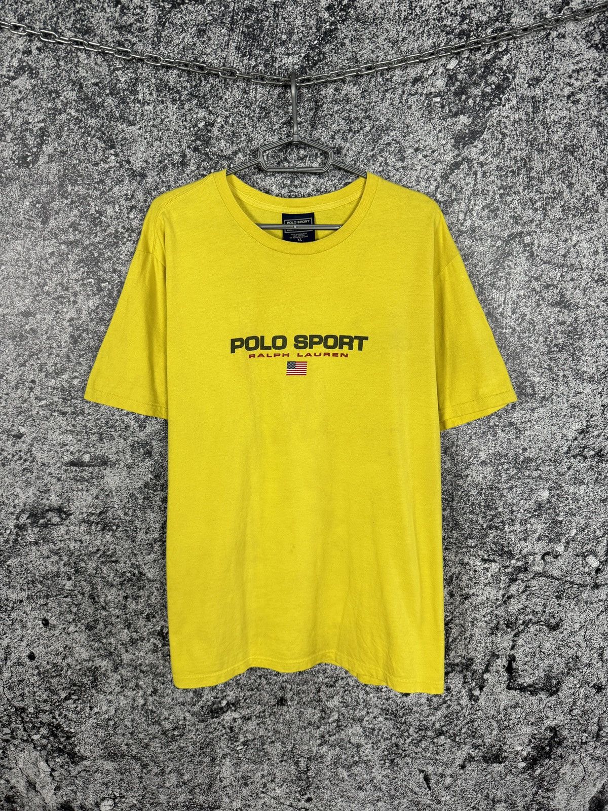 Ralph Lauren Men’s Polo Sport Ralph Lauren T-Shirt USA Flag Logo Size XL Size US XL / EU 56 / 4 - 1 Thumbnail