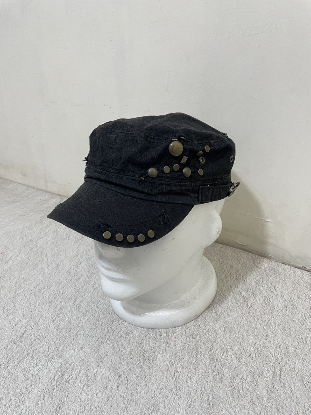 If Six Was Nine 2000s Japanese Distressed Cadet Studded Patrol LGB Hysteric Size ONE SIZE - 1 Thumbnail