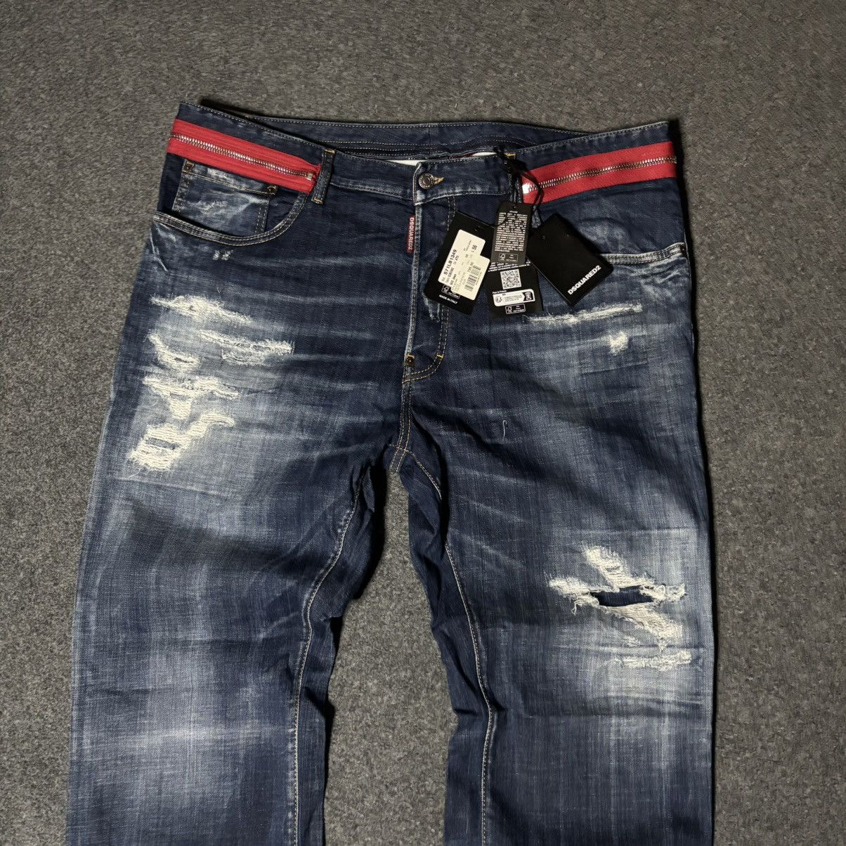 Dsquared2 Dsquared2 642 zipped 5 pockets jeans Size US 38 / EU 54 - 2 Thumbnail