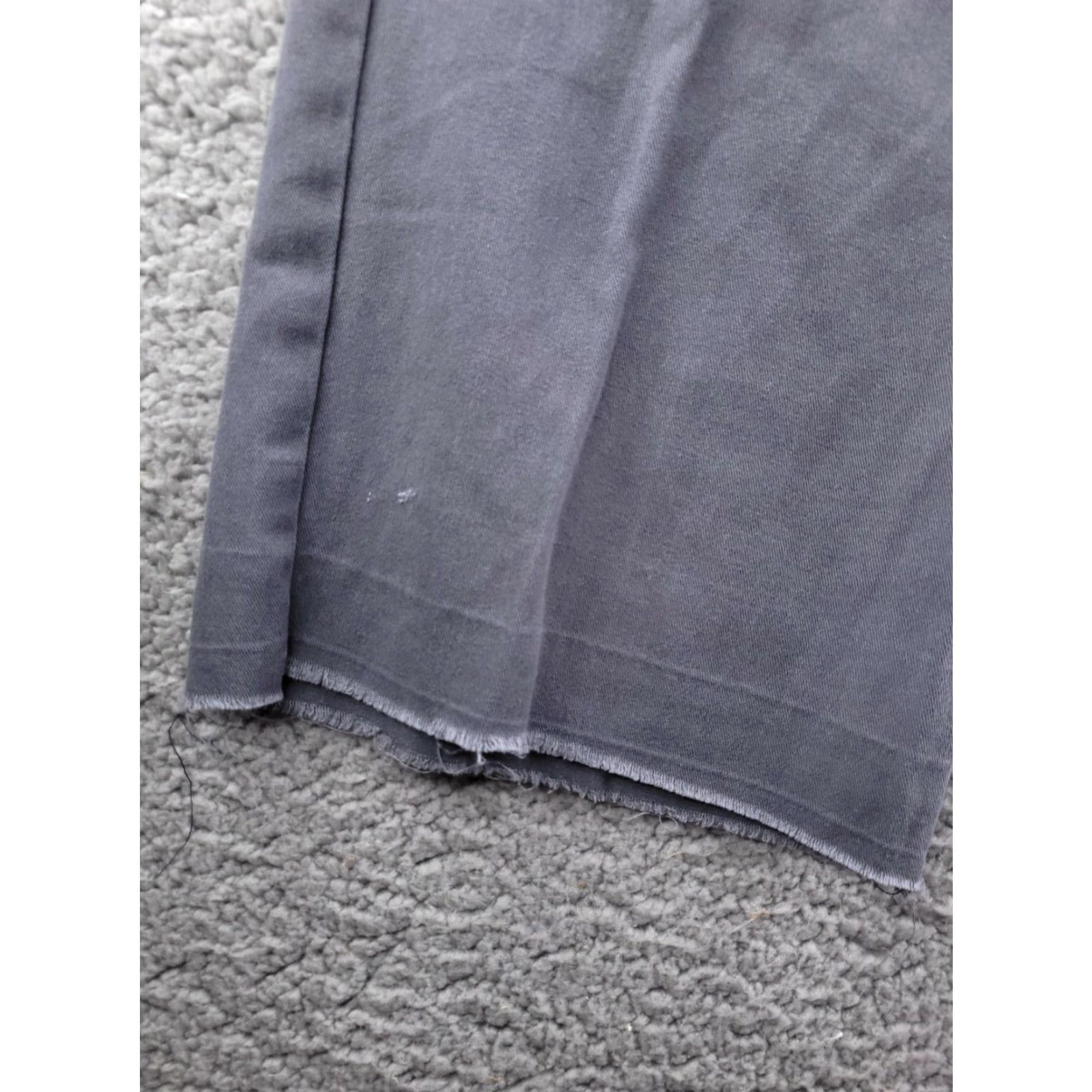 Essentials Amazon Essentials Chino Pants Mens 35x30 Gray Raw Hem Straight Fit Size US 35 - 2 Thumbnail