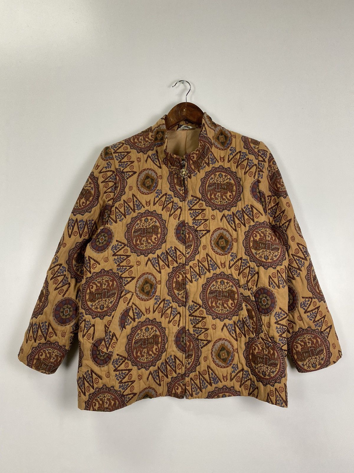 Japanese Brand × Vintage Vintage Japanesse Pesley Jacket Size US M / EU 48-50 / 2 - 2 Thumbnail