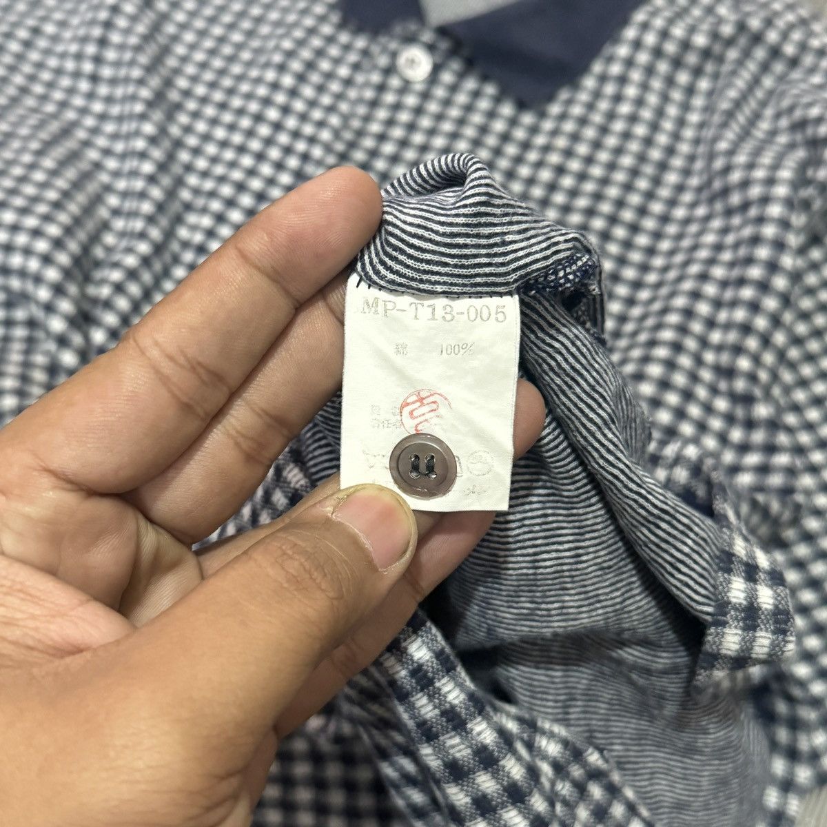 Y's × Yohji Yamamoto Y's For Men Yohji Yamamoto Button Polo Shirts Size US M / EU 48-50 / 2 - 5 Thumbnail