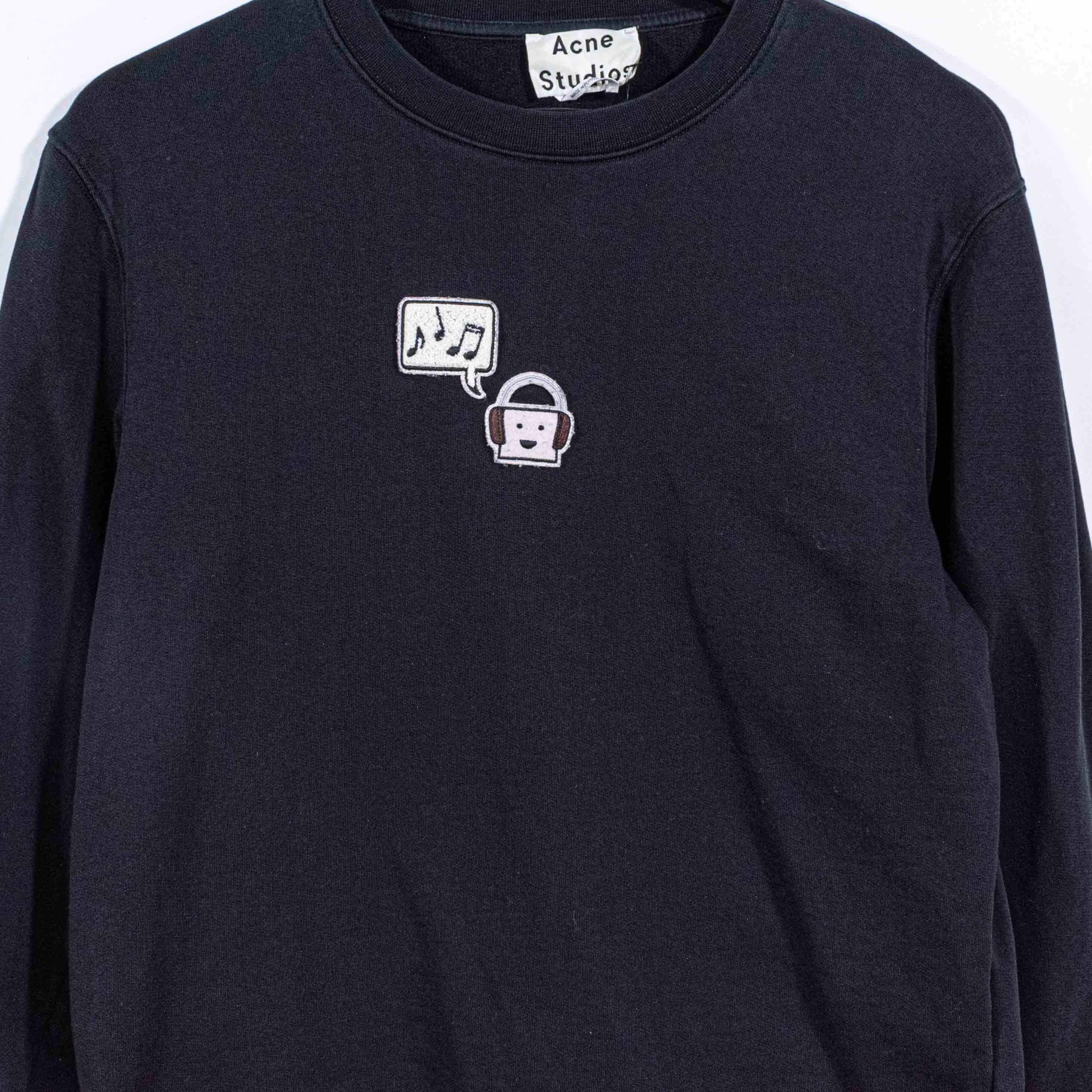 Acne Studios Acne Studios Sweatshirt Carly Emoji PAW16 Small Streetwear Size US S / EU 44-46 / 1 - 6 Thumbnail