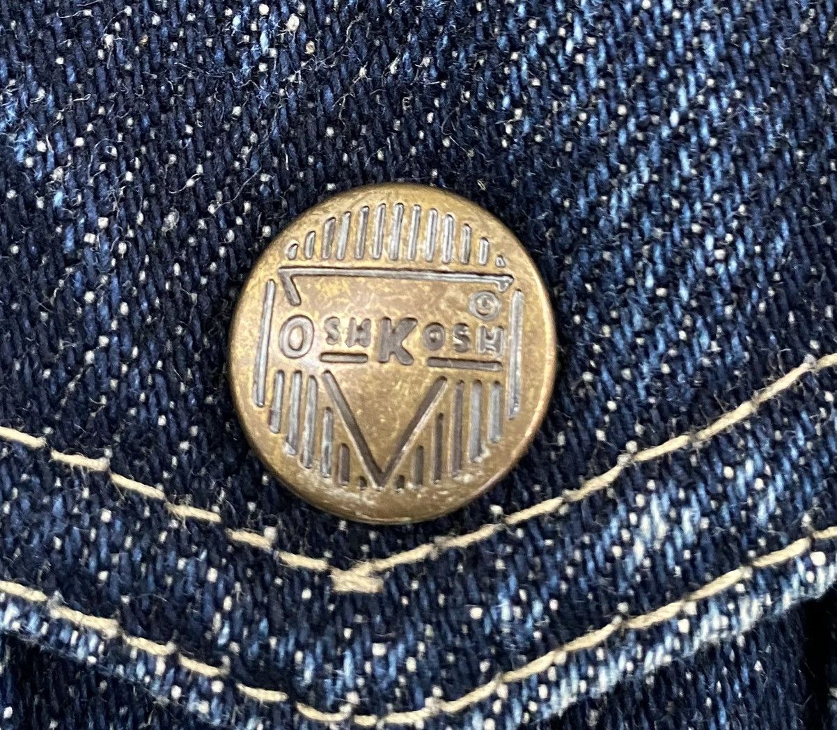 Oshkosh VTG 70’s OshKosh Acid Wash Jean Jacket Medium Union Made Size US M / EU 48-50 / 2 - 3 Thumbnail