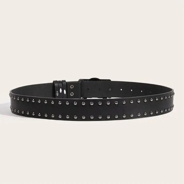 VIBE Skull Rivet Belts Size ONE SIZE - 8 Thumbnail
