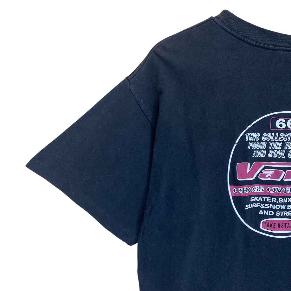 Vans × Vintage × Welcome Skateboards Vintage Vans Big Logo Shortsleeve Tee Size US M / EU 48-50 / 2 - 6 Thumbnail