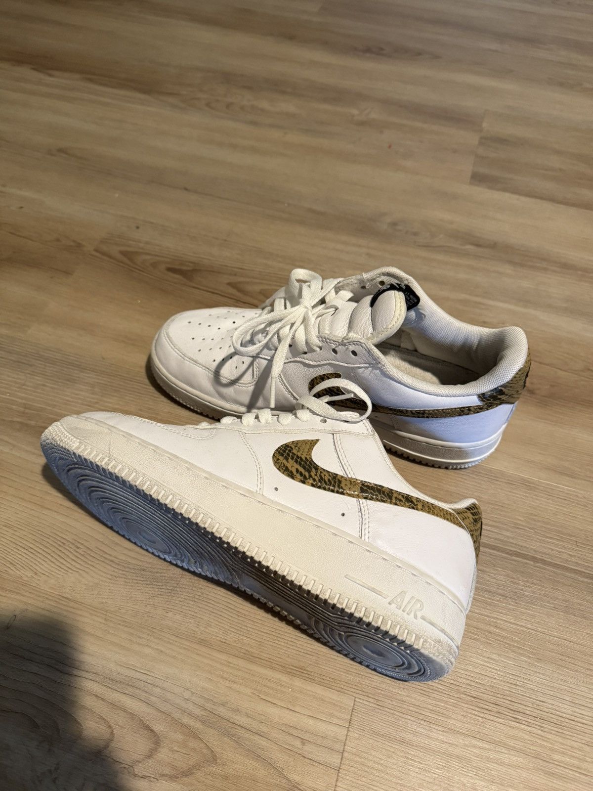 Nike Nike Air Force One ‘Ivory Snake’ Size US 7.5 / EU 40-41 - 1 Thumbnail