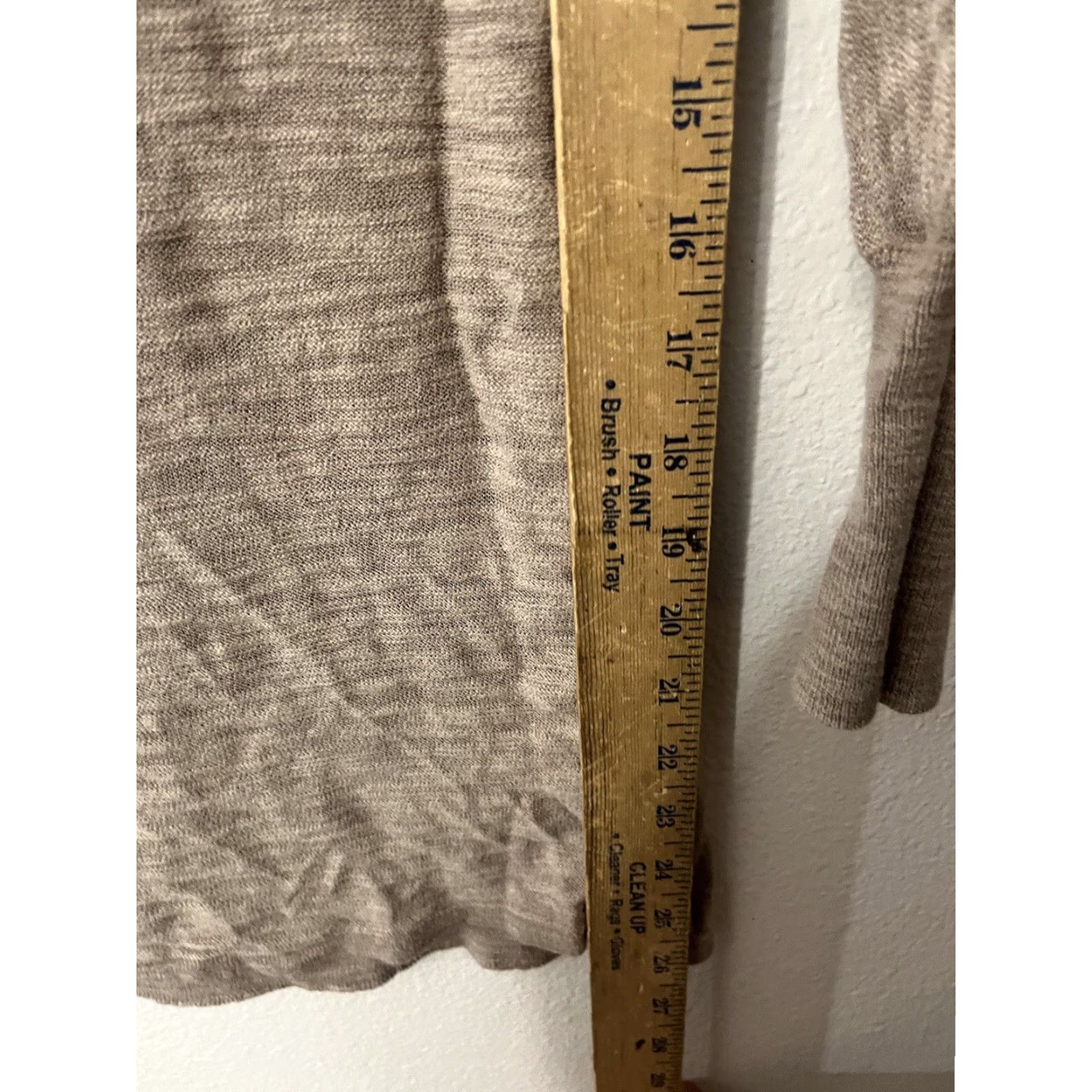 Express VINTAGE Express Solid Brown V Neck Short Sleeve 3/4 Sleeve Knit Blouse Shirt Top XS Womens Brown Solid V-Neck Knit Blouse Express Shirt Size XS / US 0-2 / IT 36-38 - 5 Thumbnail
