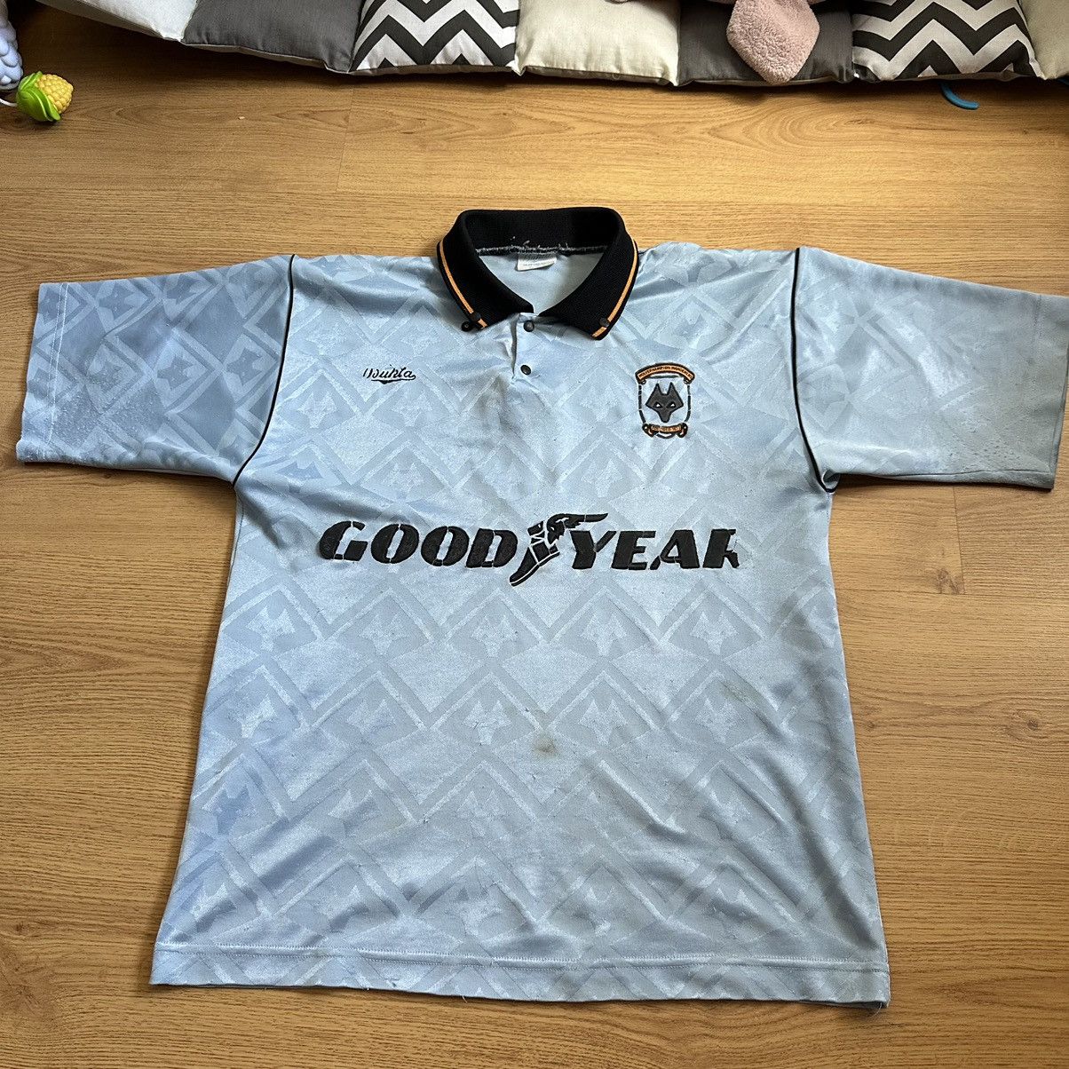 Vintage Rare Wolverhampton Wolves 1991/1992 Away Football Shirt | Grailed