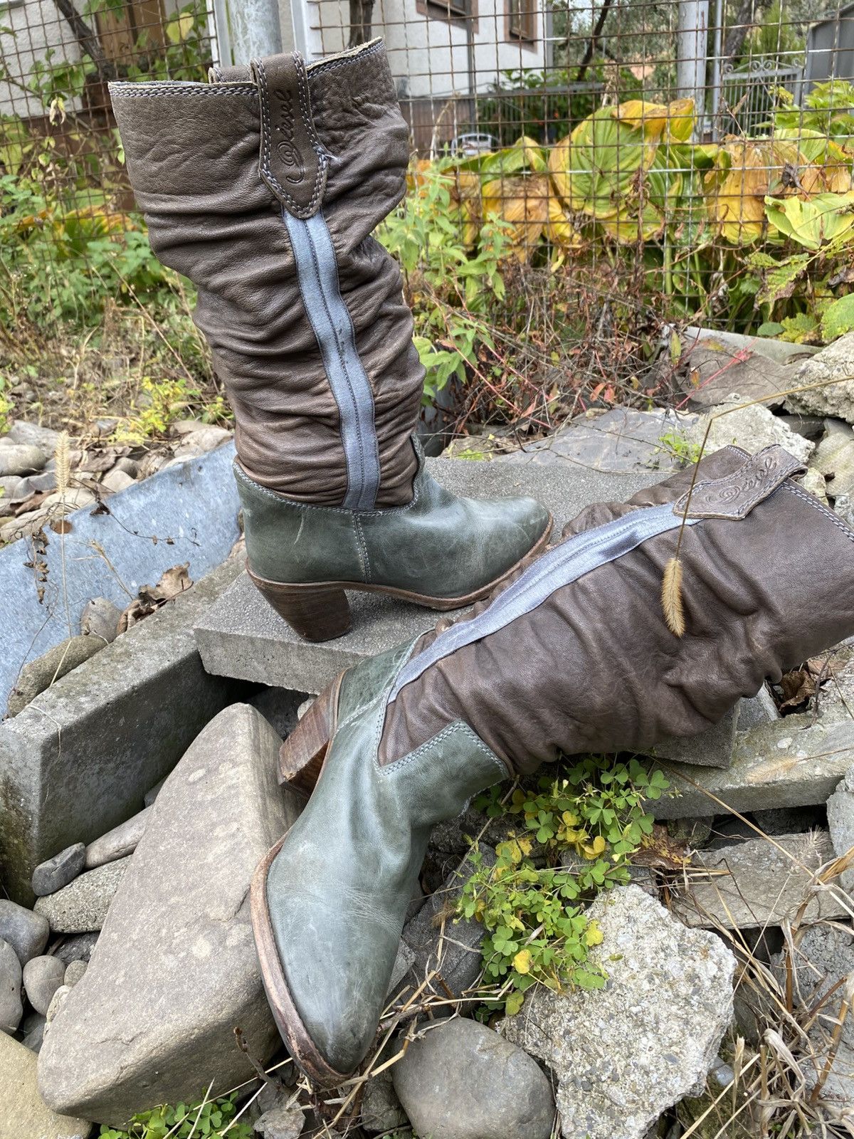 Diesel Avan-Garde Genuine Leater Rick Owens Style Diesel Boots 39 Size US 9 / IT 39 - 9 Thumbnail