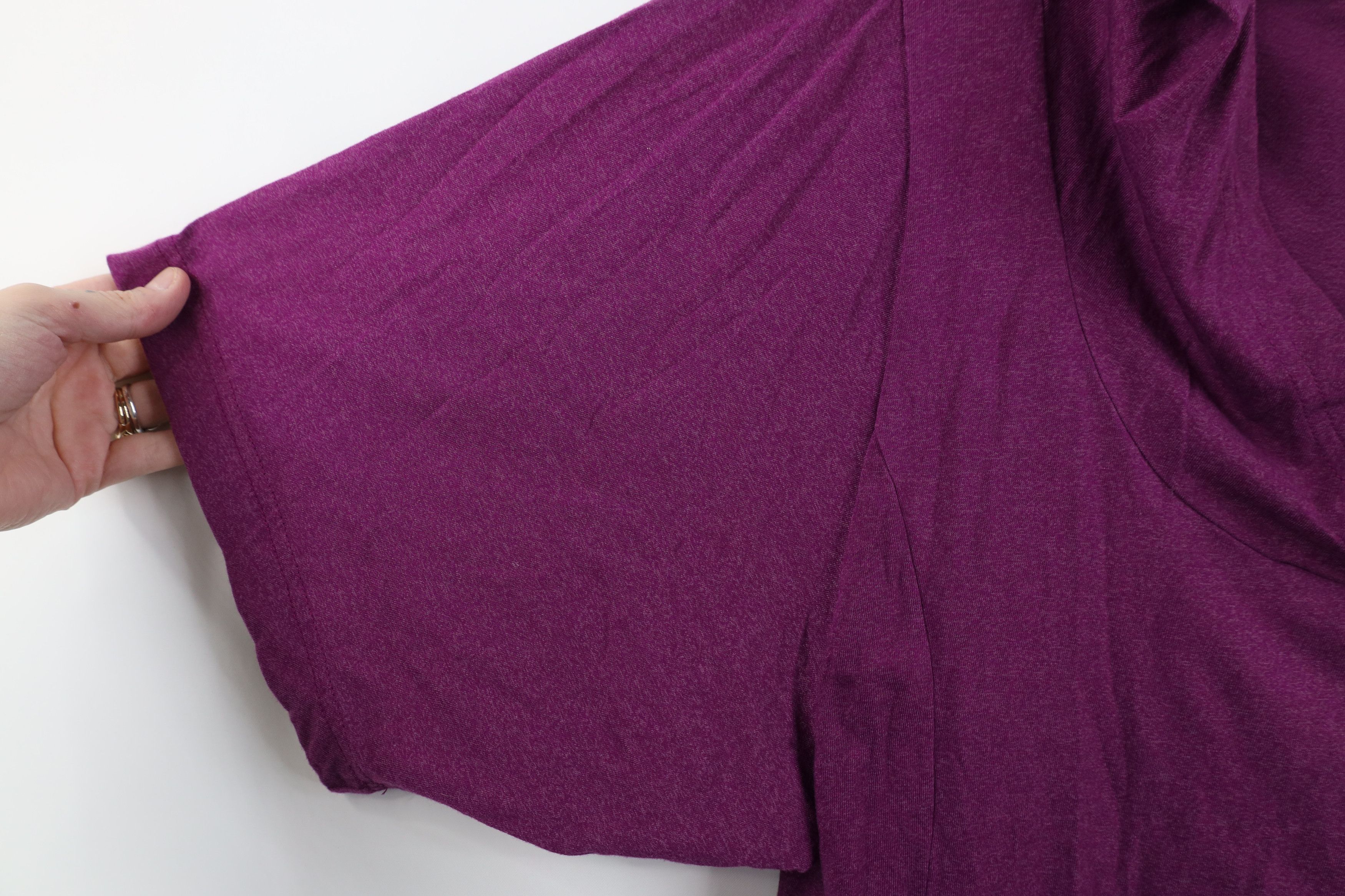 The North Face The North Face Short Sleeve Hooded T-Shirt Knit Purple Size S / US 4 / IT 40 - 8 Thumbnail